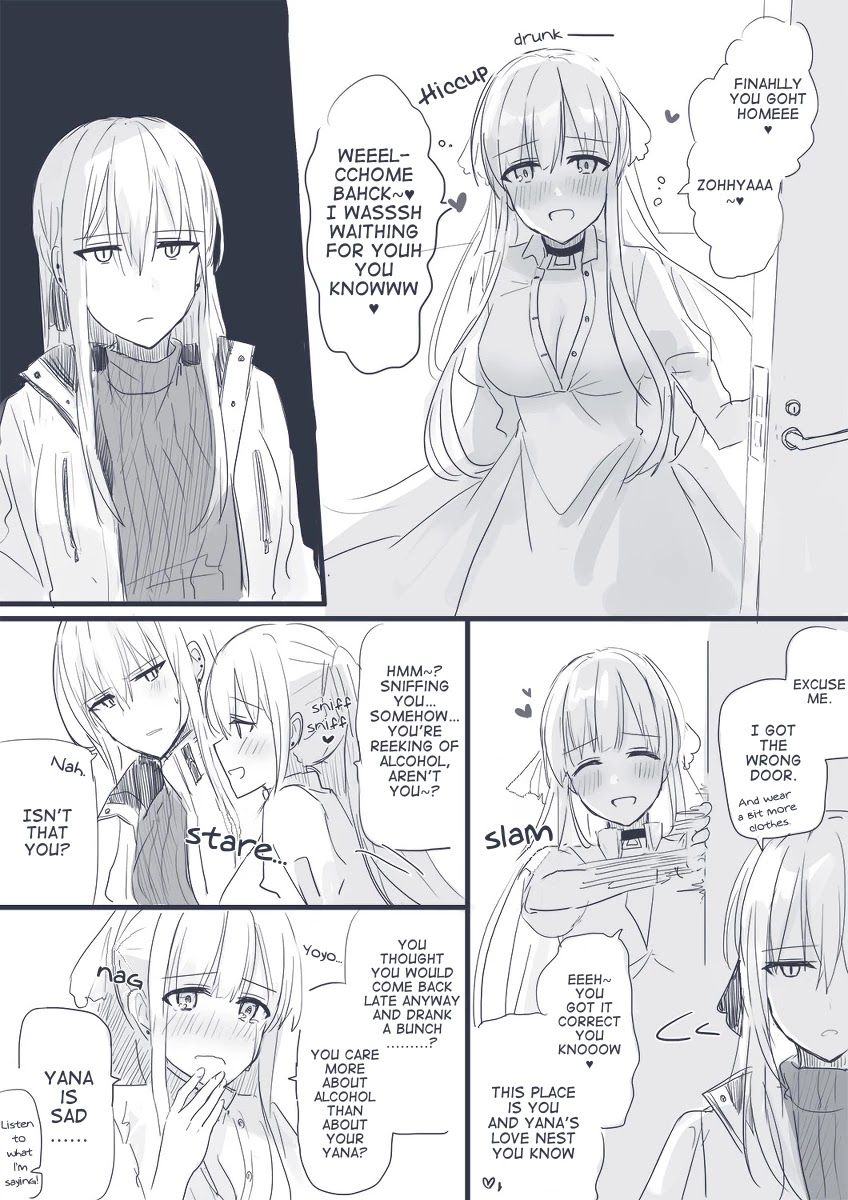 Peaceful Yuri Manga Chapter 7 page 1 - Chapter 7