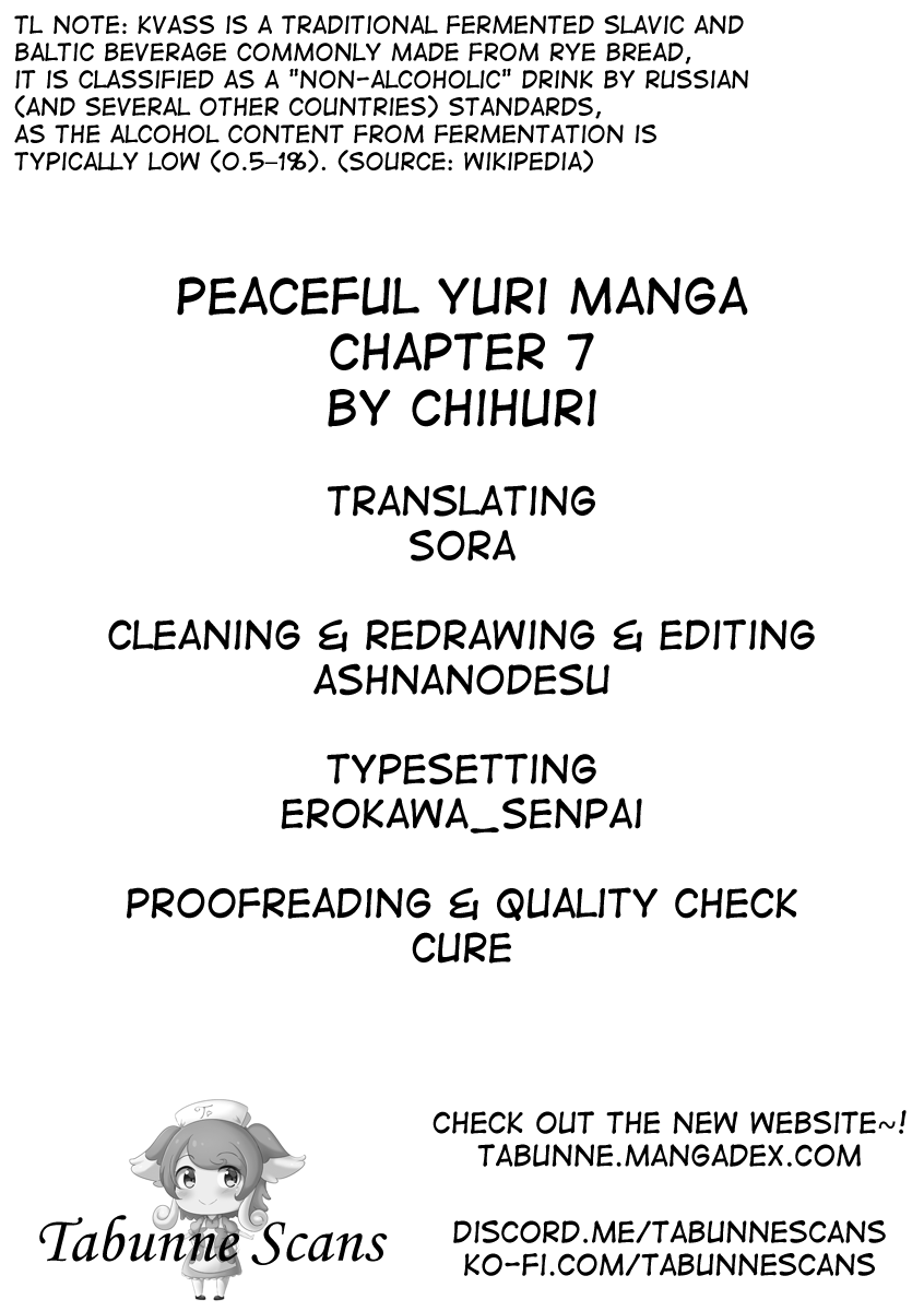 Peaceful Yuri Manga Chapter 7 page 6 - Chapter 7