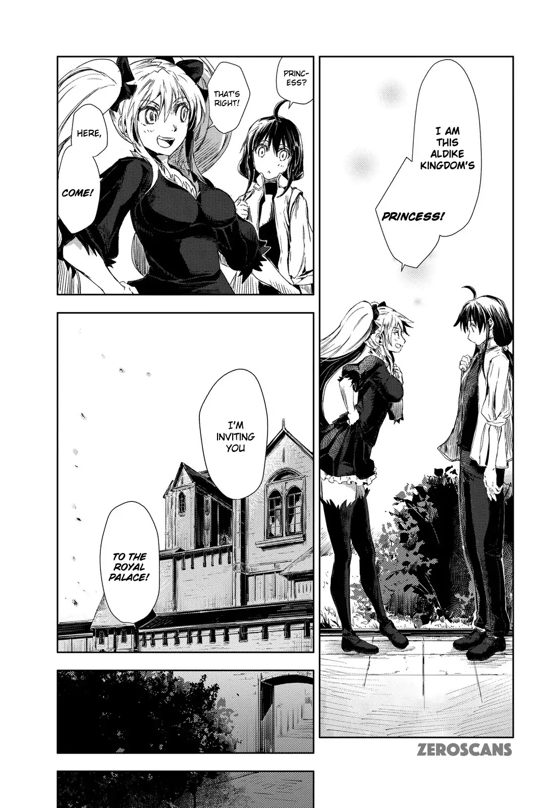 Peach Boy Riverside Chapter 1 page 12 - Chapter 1: The Princess and an Imported Peach