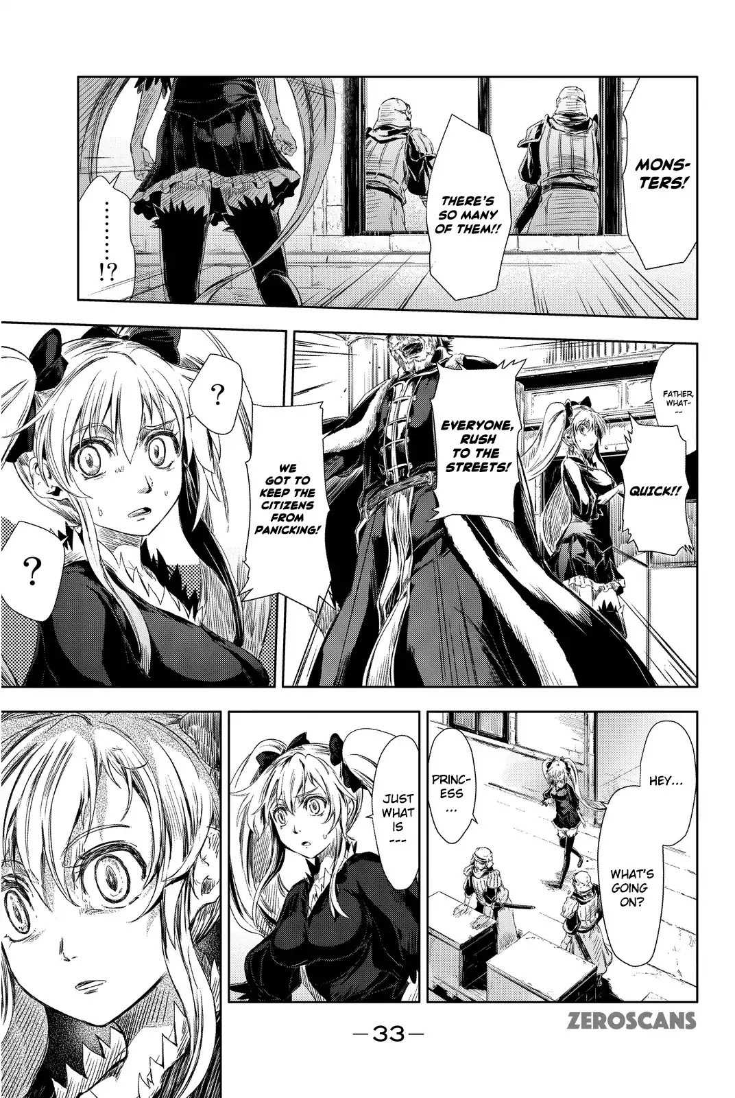 Peach Boy Riverside Chapter 1 page 34 - Chapter 1: The Princess and an Imported Peach