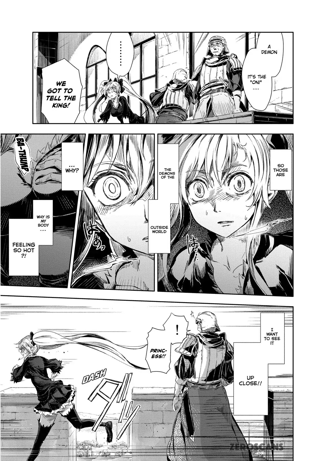 Peach Boy Riverside Chapter 1 page 36 - Chapter 1: The Princess and an Imported Peach