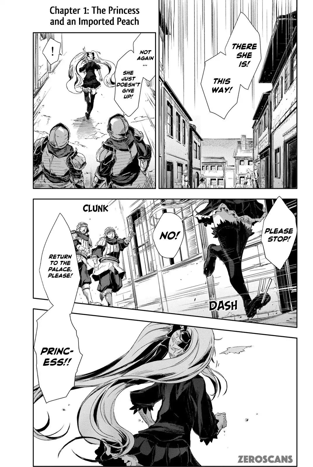 Peach Boy Riverside Chapter 1 page 4 - Chapter 1: The Princess and an Imported Peach