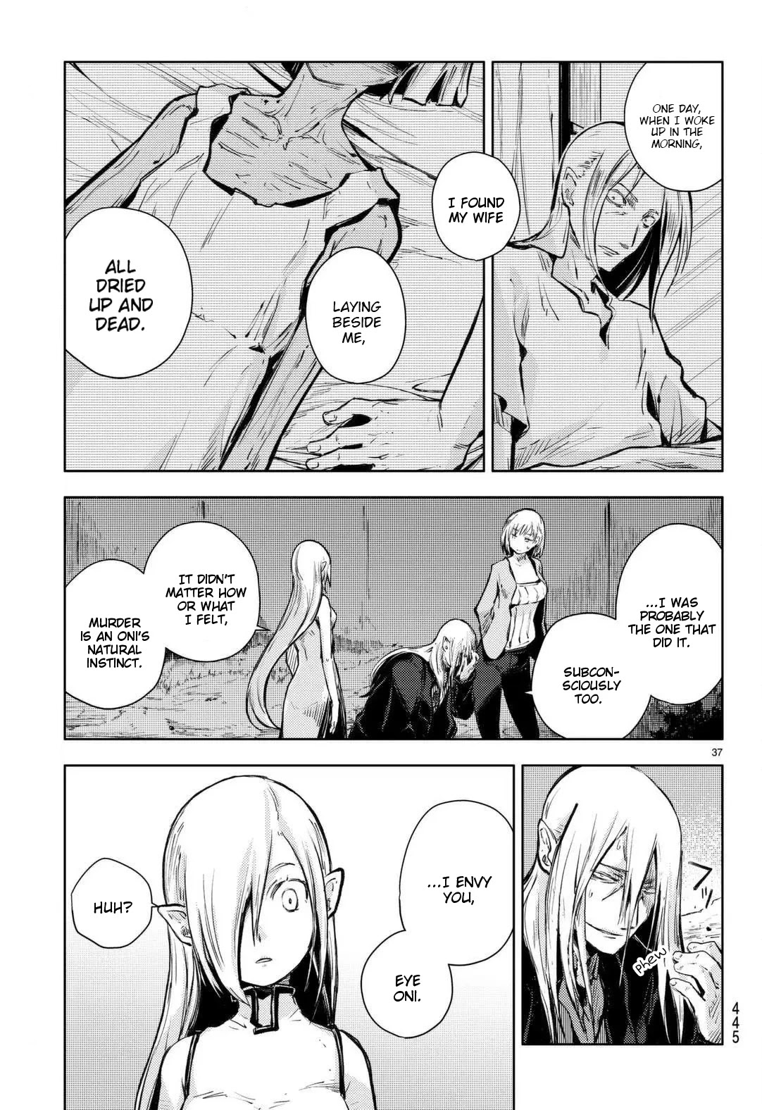 Peach Boy Riverside Chapter 14 page 38 - Chapter 14