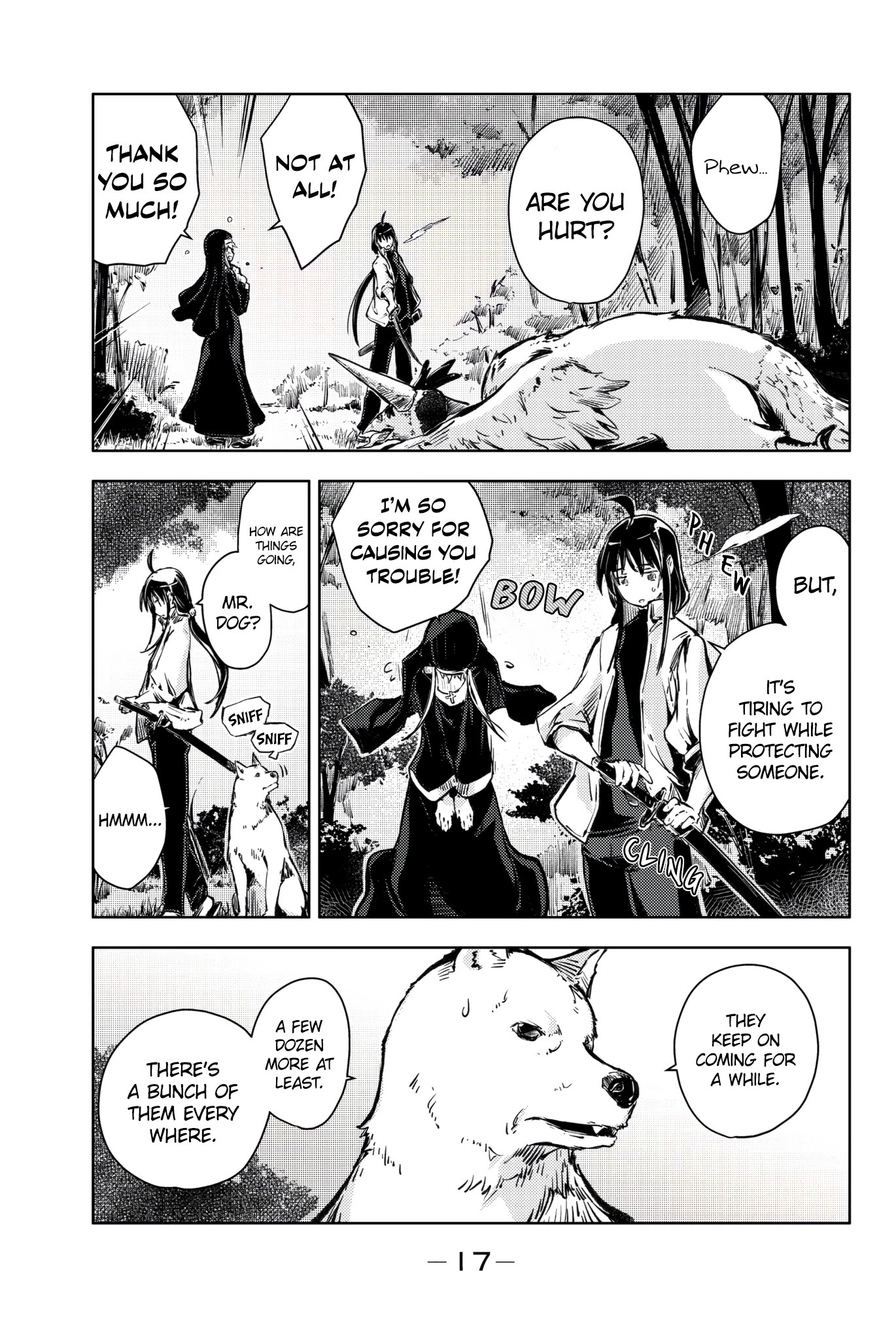 Peach Boy Riverside Chapter 16 page 17 - Chapter 16: Oni and the Peach Boy