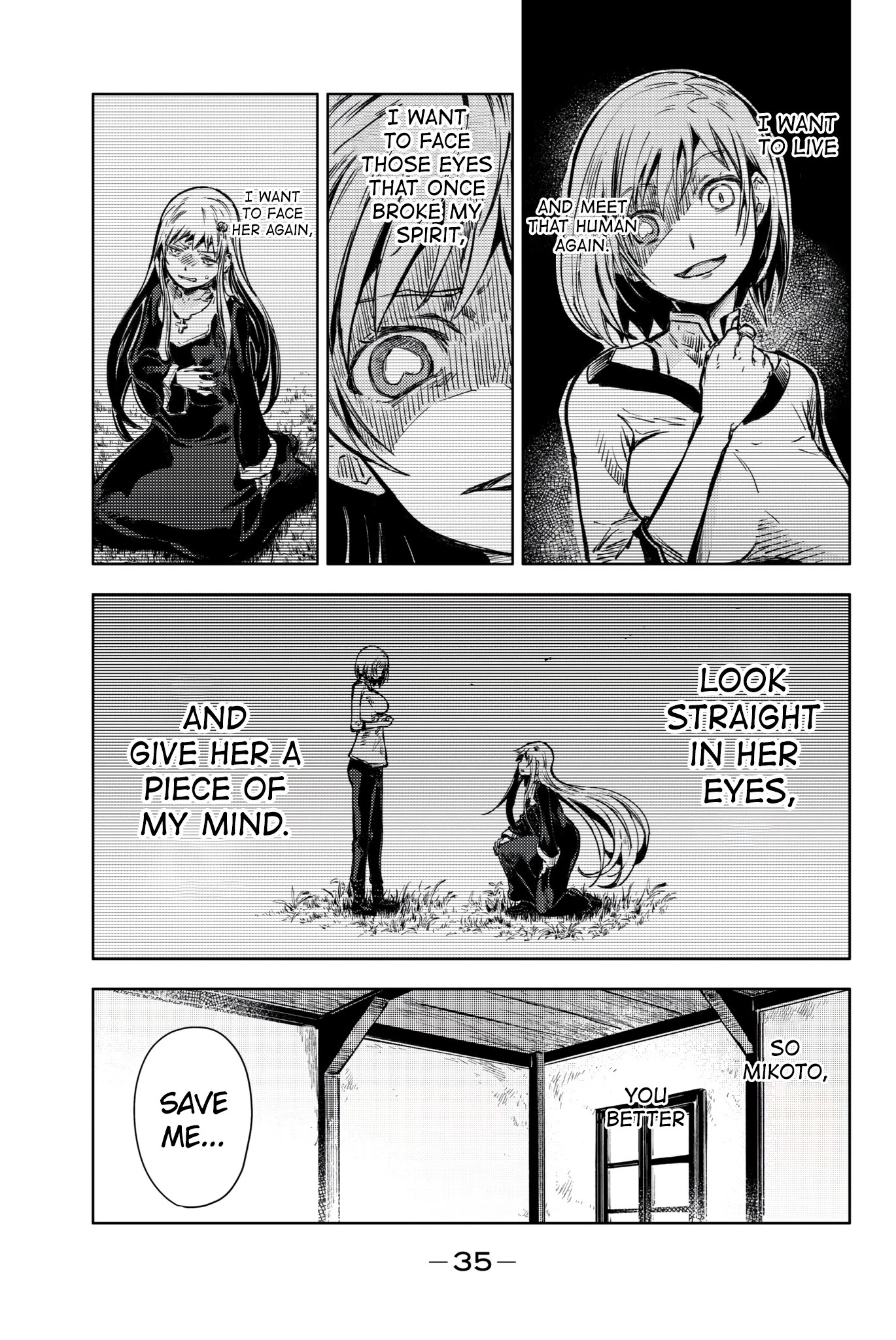 Peach Boy Riverside Chapter 16 page 35 - Chapter 16: Oni and the Peach Boy
