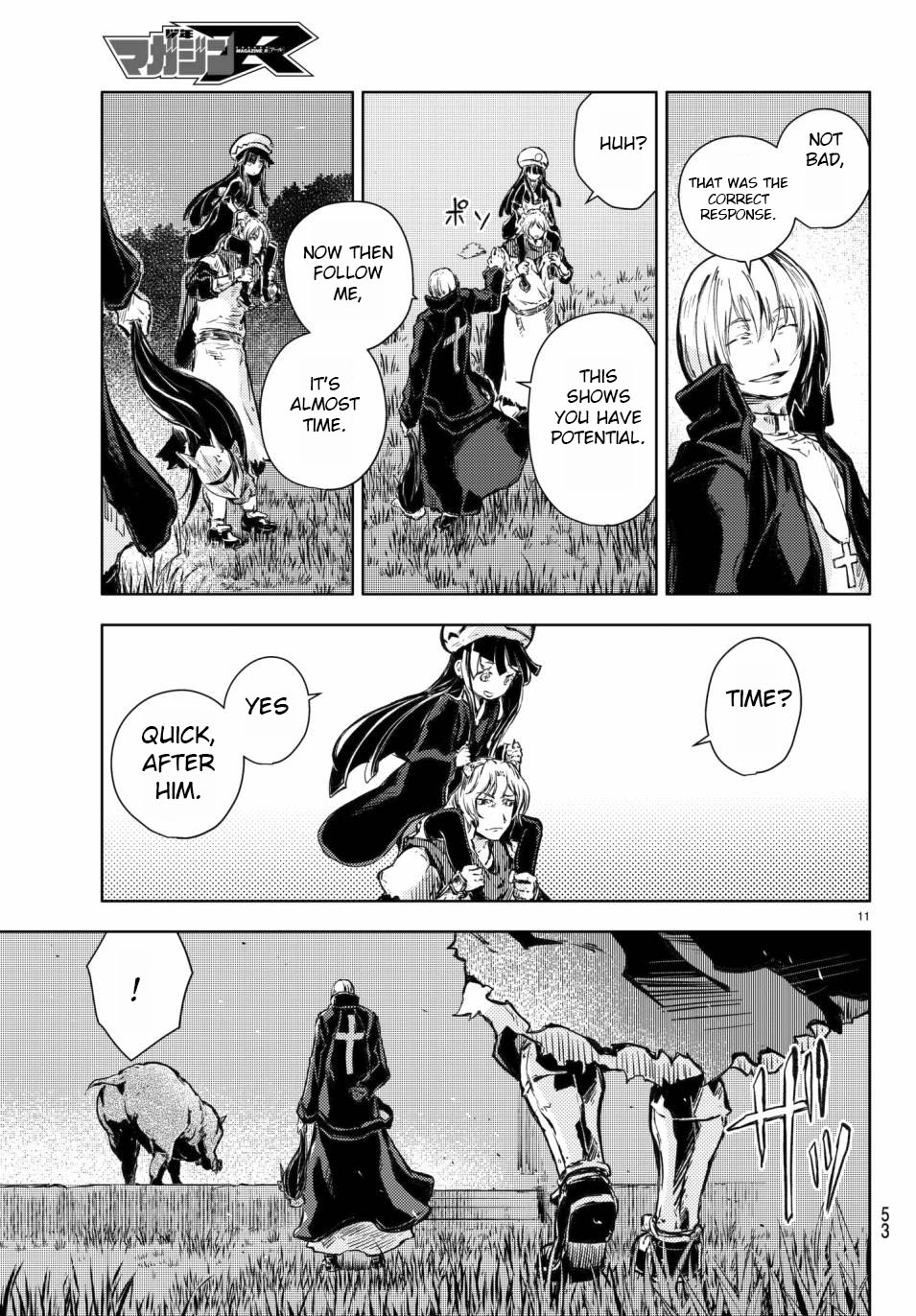 Peach Boy Riverside Chapter 17 page 12 - Chapter 17: Oni and Assembly