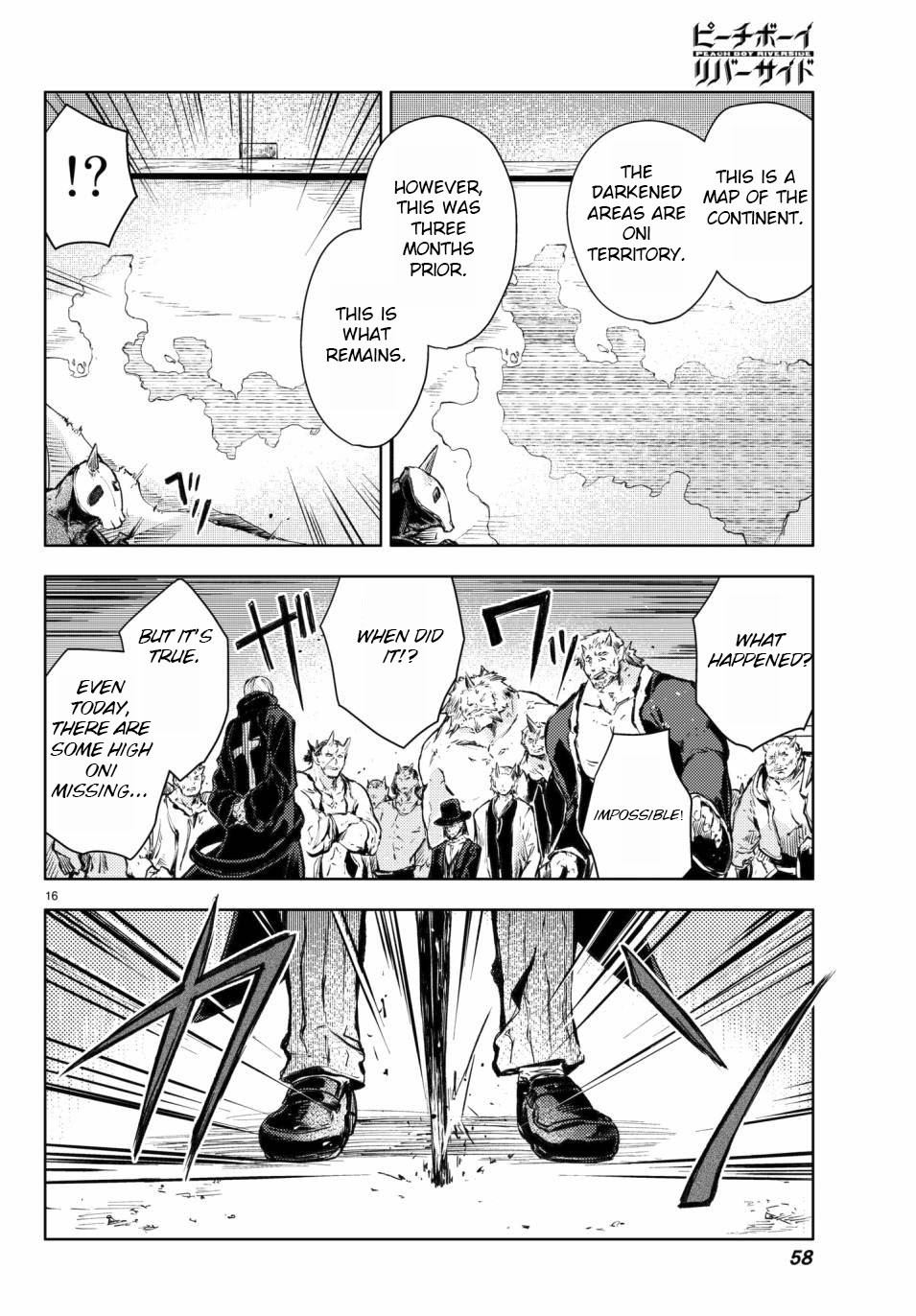 Peach Boy Riverside Chapter 17 page 17 - Chapter 17: Oni and Assembly