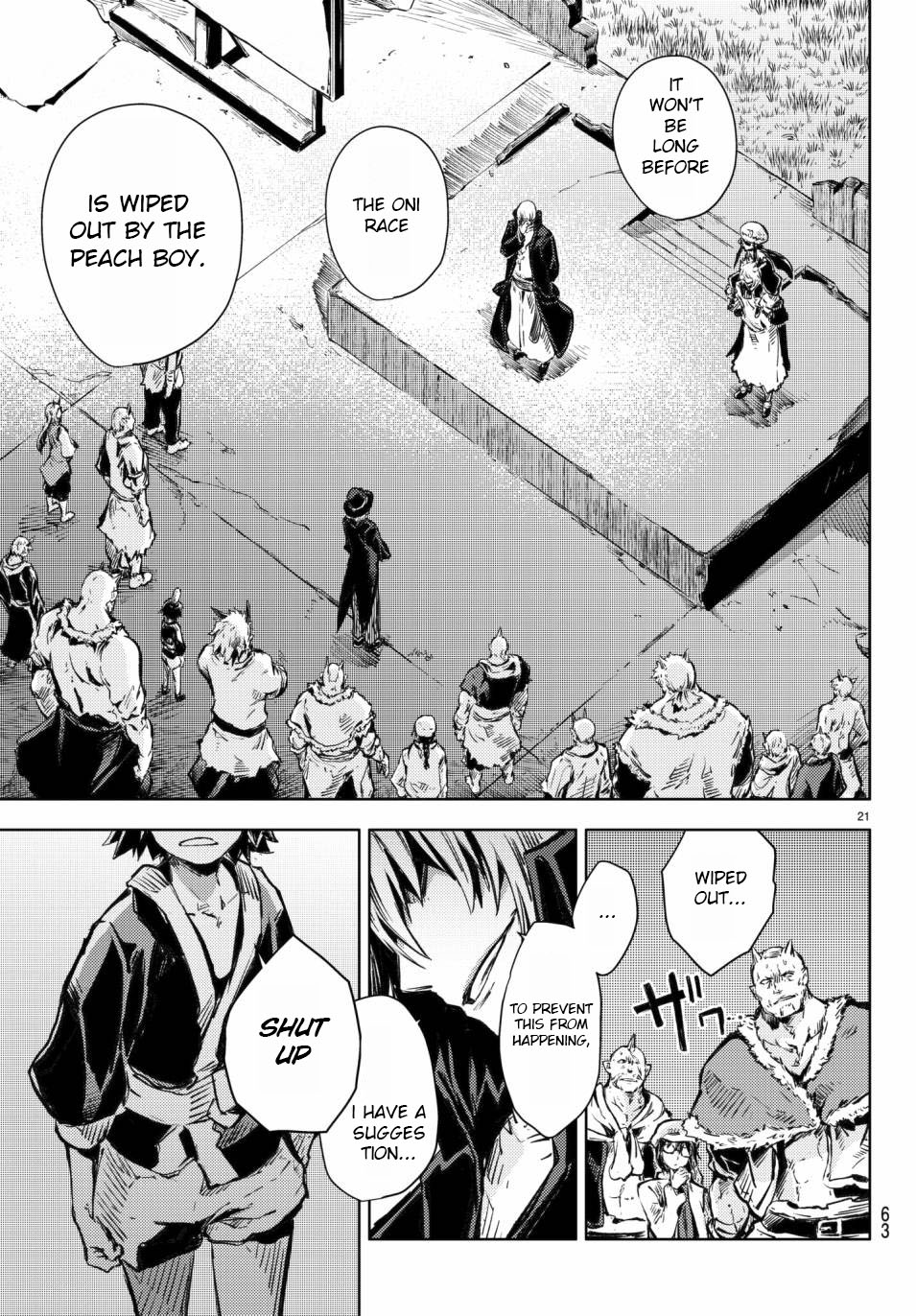 Peach Boy Riverside Chapter 17 page 22 - Chapter 17: Oni and Assembly