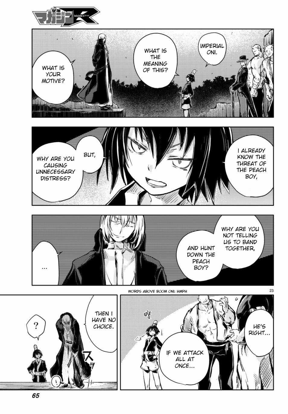 Peach Boy Riverside Chapter 17 page 24 - Chapter 17: Oni and Assembly