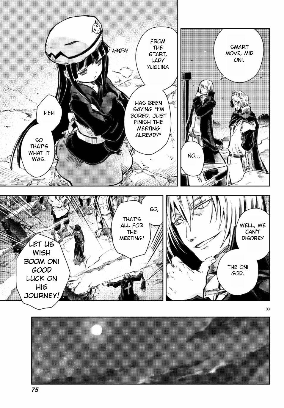 Peach Boy Riverside Chapter 17 page 34 - Chapter 17: Oni and Assembly