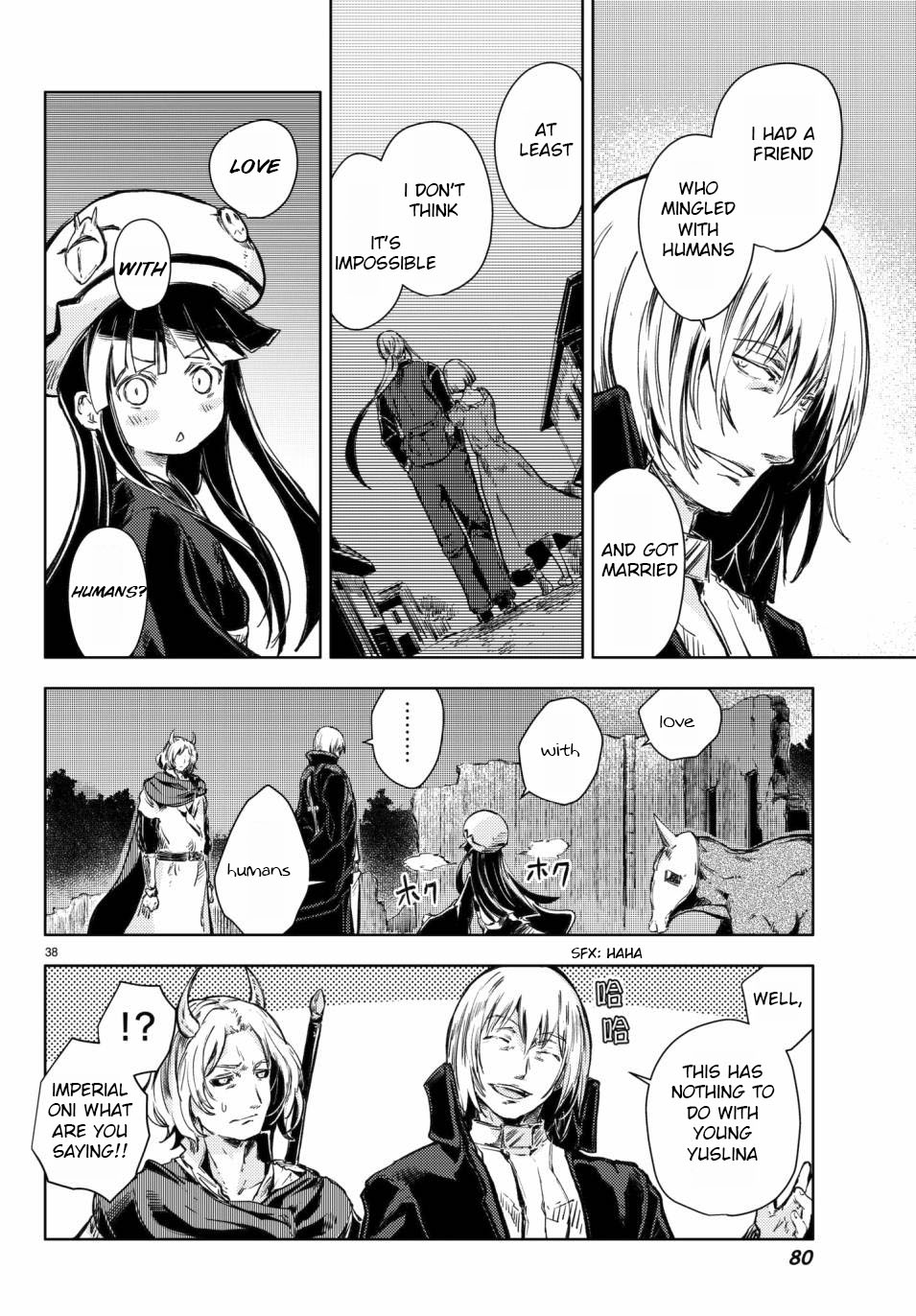 Peach Boy Riverside Chapter 17 page 39 - Chapter 17: Oni and Assembly