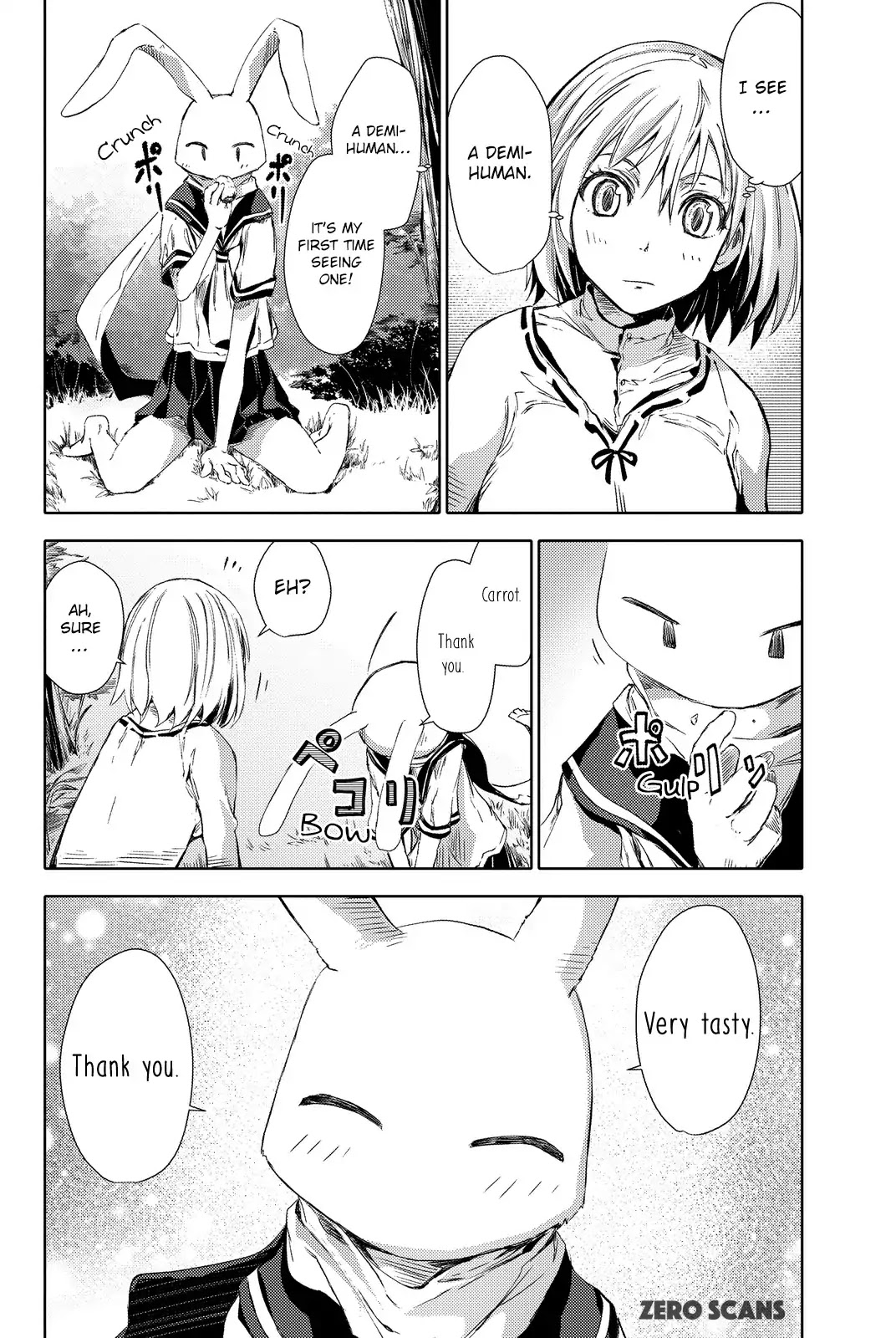 Peach Boy Riverside Chapter 2 page 10 - Chapter 2: Ex-Princess and the Rabbit Man