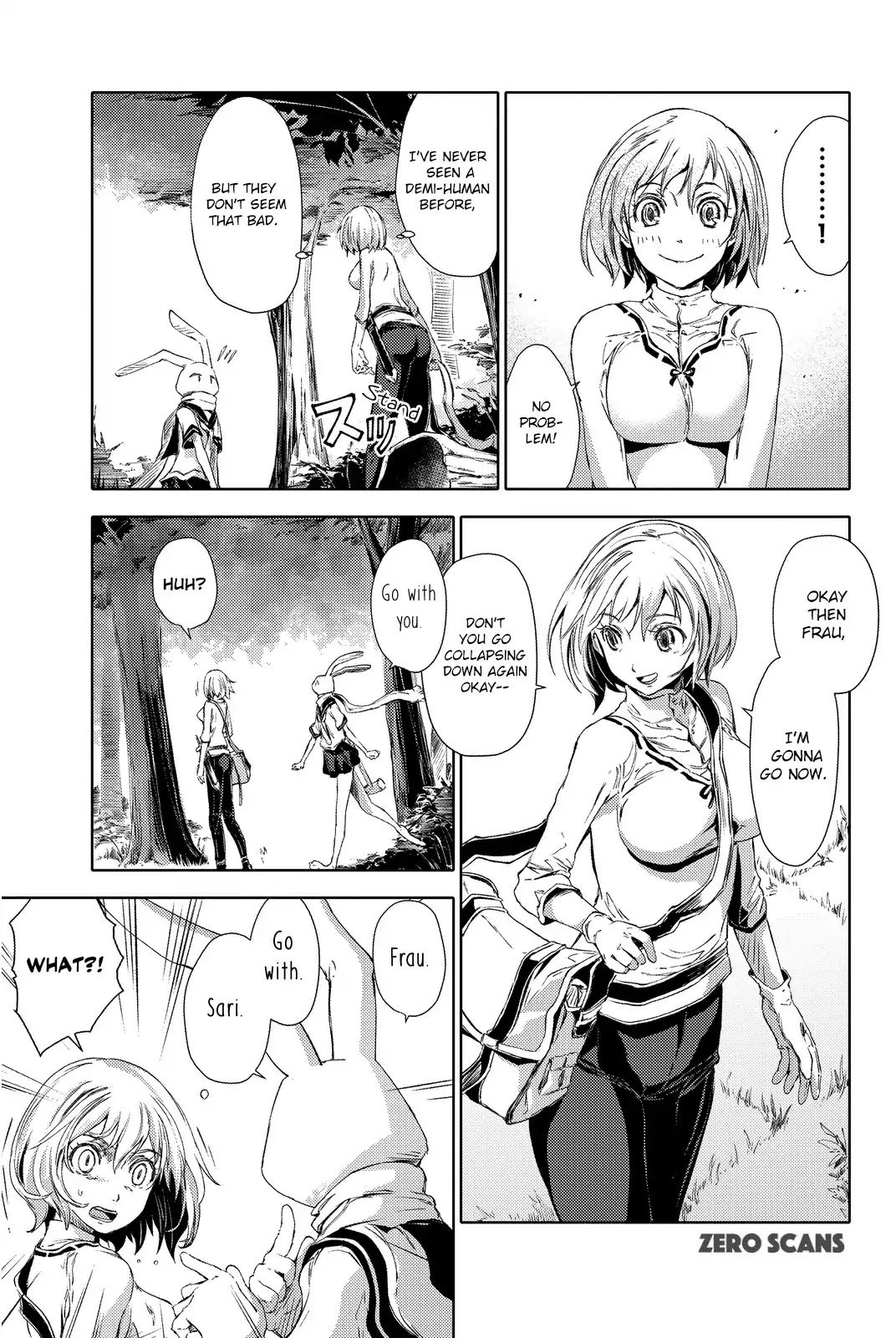 Peach Boy Riverside Chapter 2 page 11 - Chapter 2: Ex-Princess and the Rabbit Man