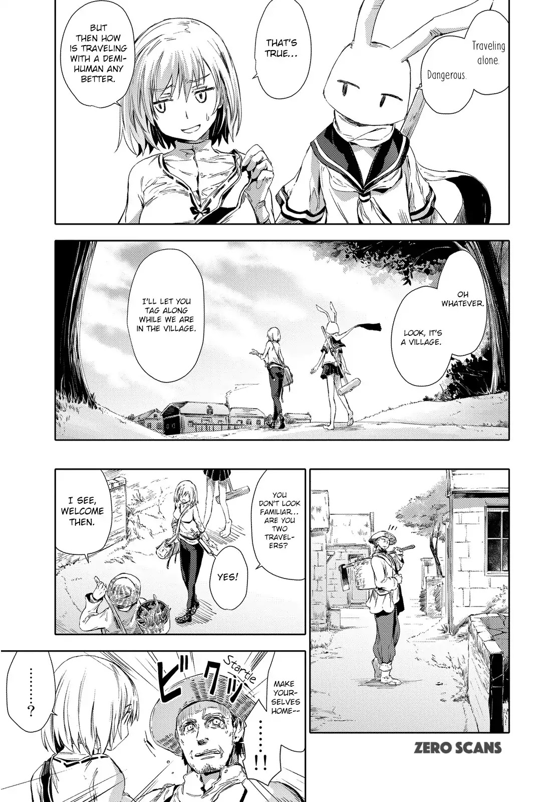 Peach Boy Riverside Chapter 2 page 13 - Chapter 2: Ex-Princess and the Rabbit Man
