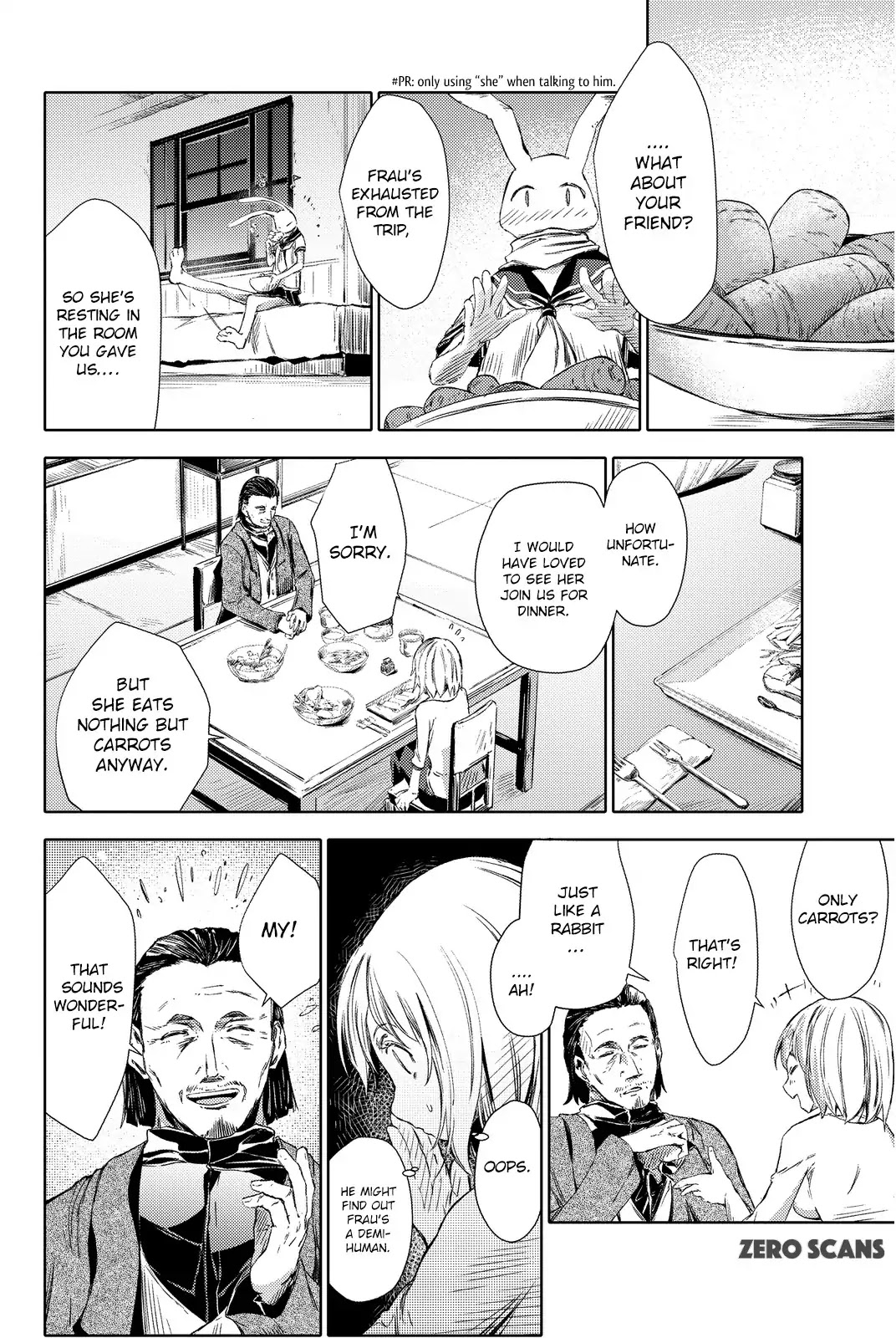Peach Boy Riverside Chapter 2 page 24 - Chapter 2: Ex-Princess and the Rabbit Man