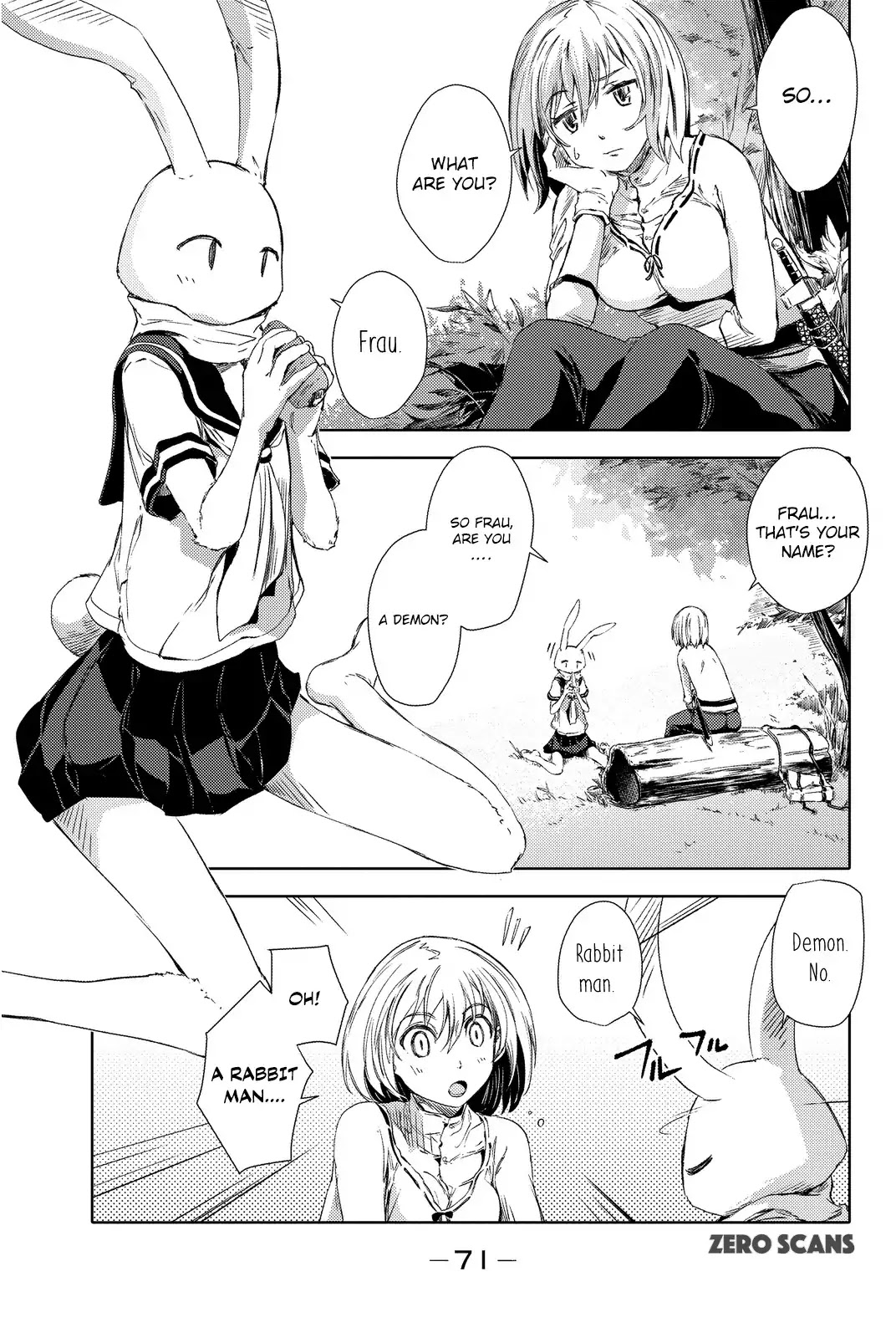 Peach Boy Riverside Chapter 2 page 9 - Chapter 2: Ex-Princess and the Rabbit Man