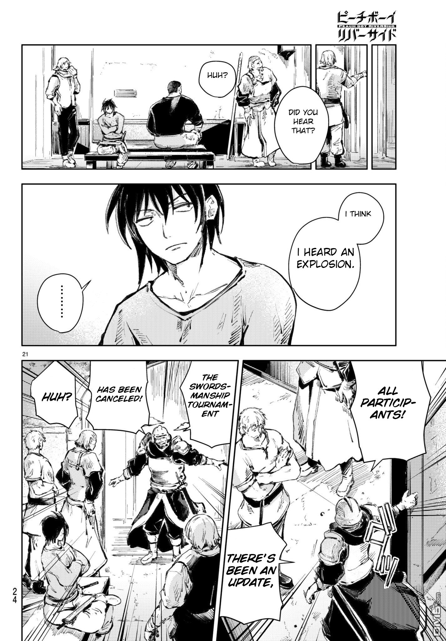 Peach Boy Riverside Chapter 20 page 21 - Chapter 20: the hand held and the one not held