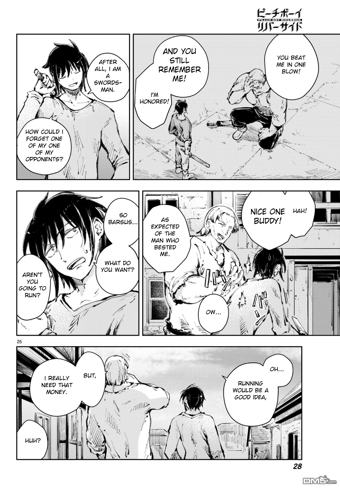 Peach Boy Riverside Chapter 20 page 25 - Chapter 20: the hand held and the one not held