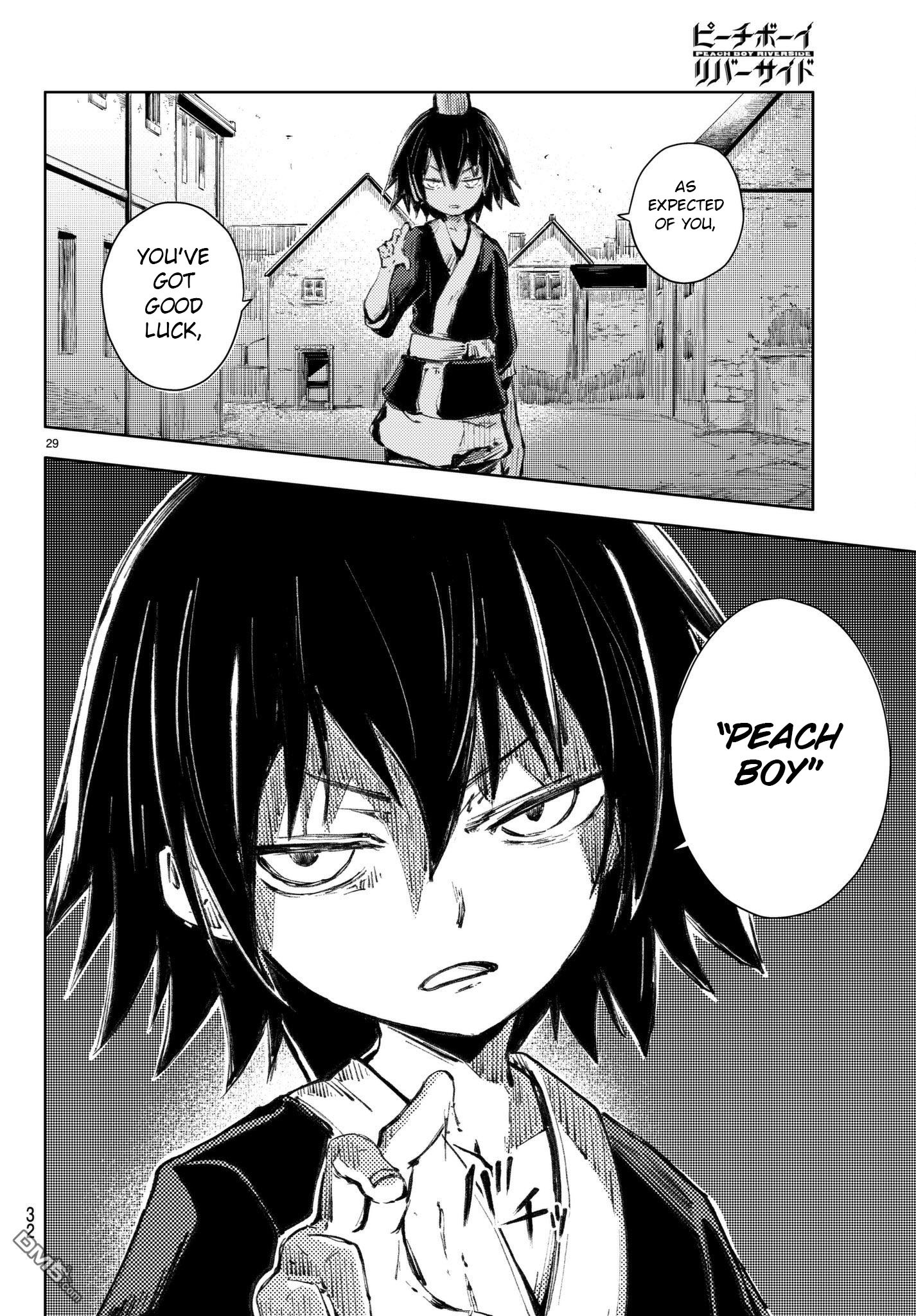 Peach Boy Riverside Chapter 20 page 29 - Chapter 20: the hand held and the one not held