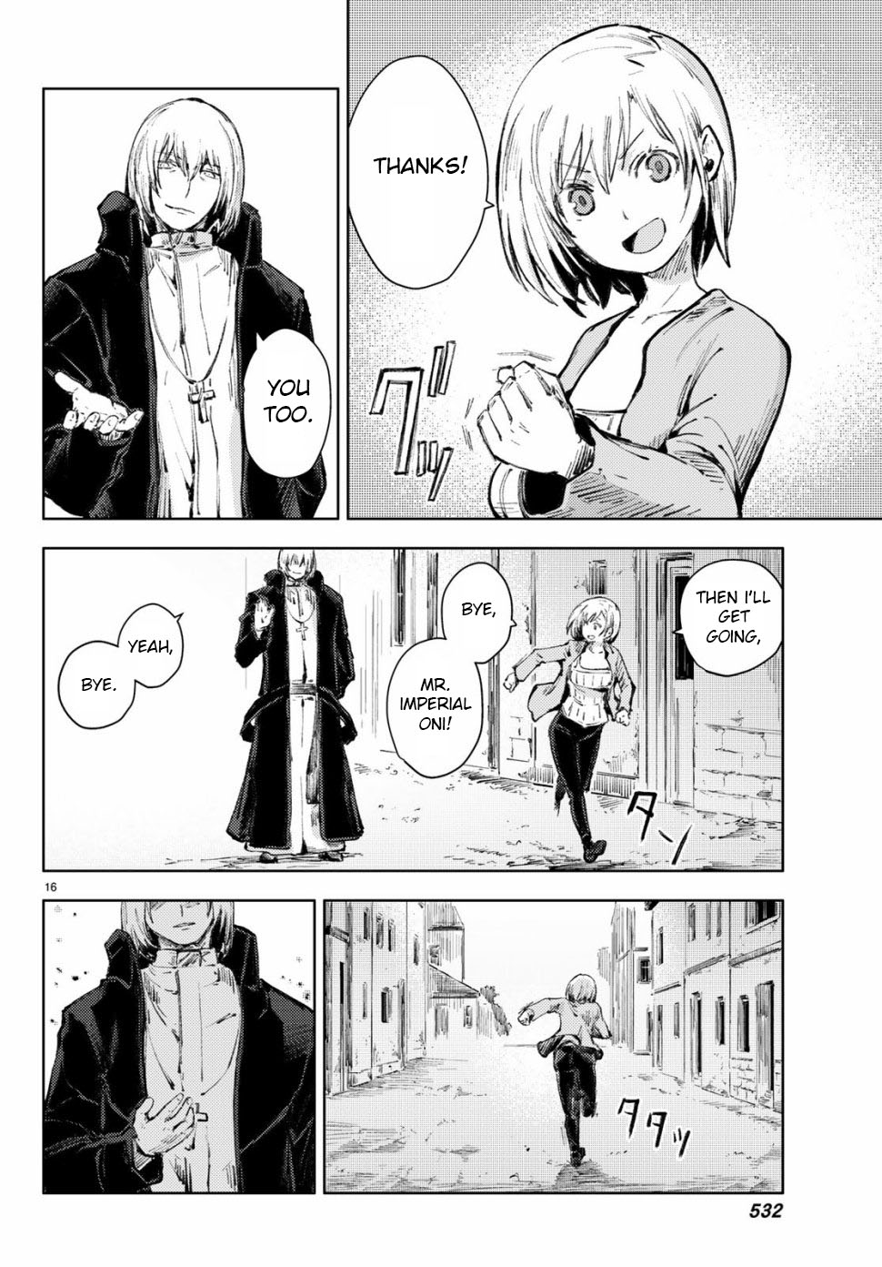 Peach Boy Riverside Chapter 21 page 16 - Chapter 21: eye oni and karrot