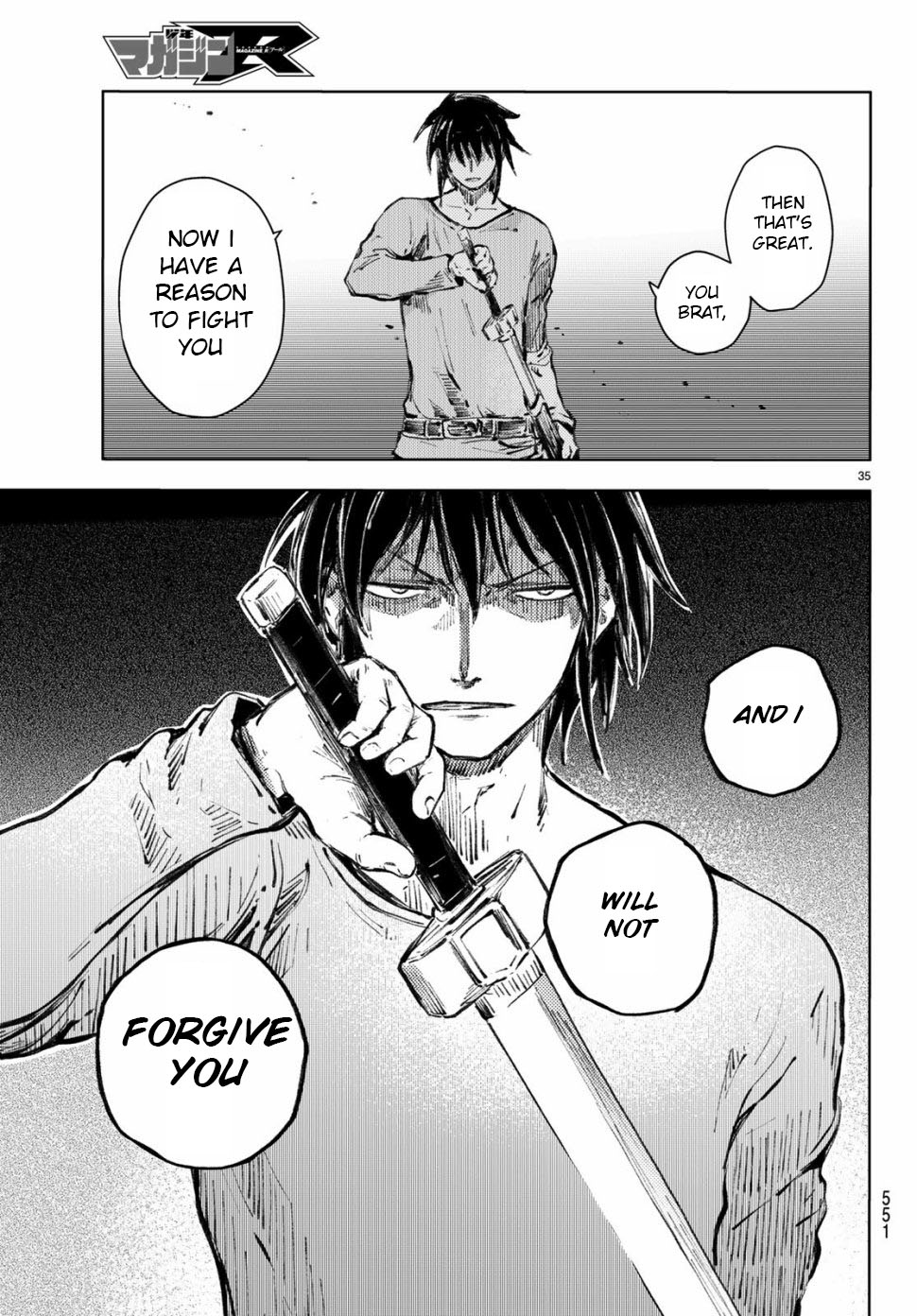 Peach Boy Riverside Chapter 21 page 35 - Chapter 21: eye oni and karrot