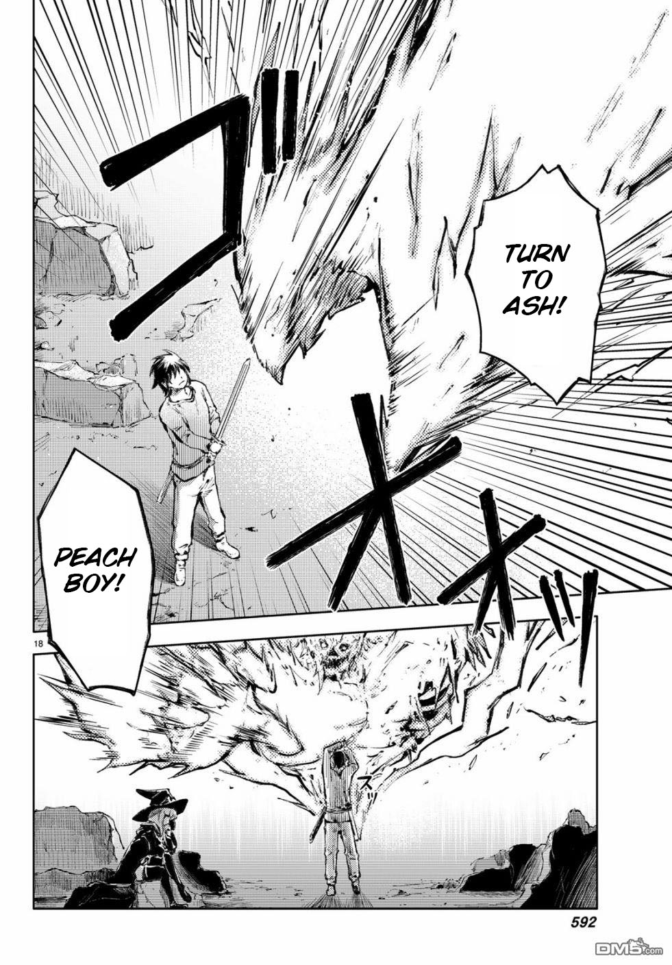 Peach Boy Riverside Chapter 23 page 18 - Chapter 23: battle and hatred