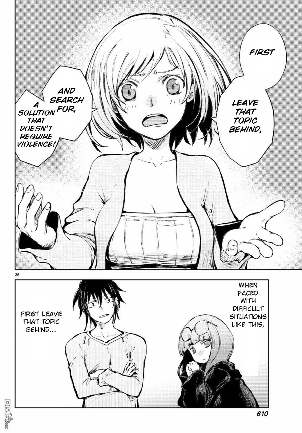 Peach Boy Riverside Chapter 23 page 36 - Chapter 23: battle and hatred