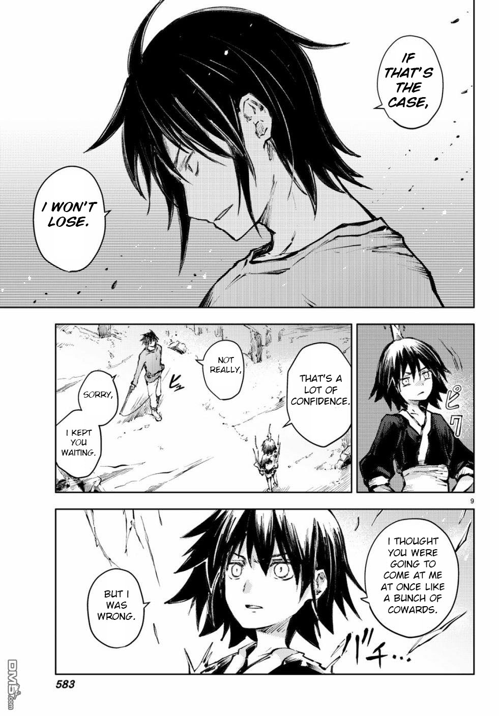 Peach Boy Riverside Chapter 23 page 9 - Chapter 23: battle and hatred
