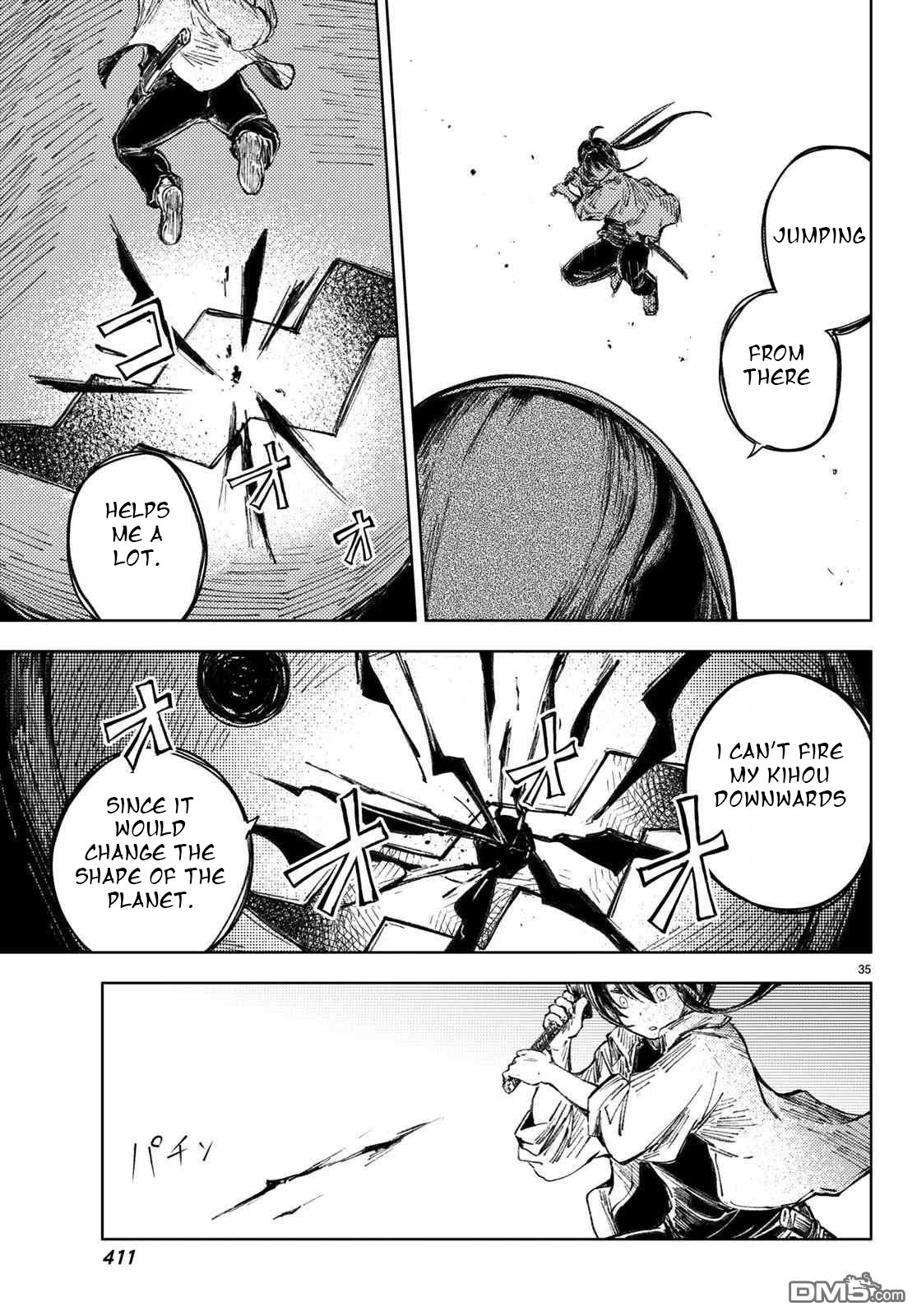 Peach Boy Riverside Chapter 26 page 35 - Chapter 26: the peach heart and the human heart