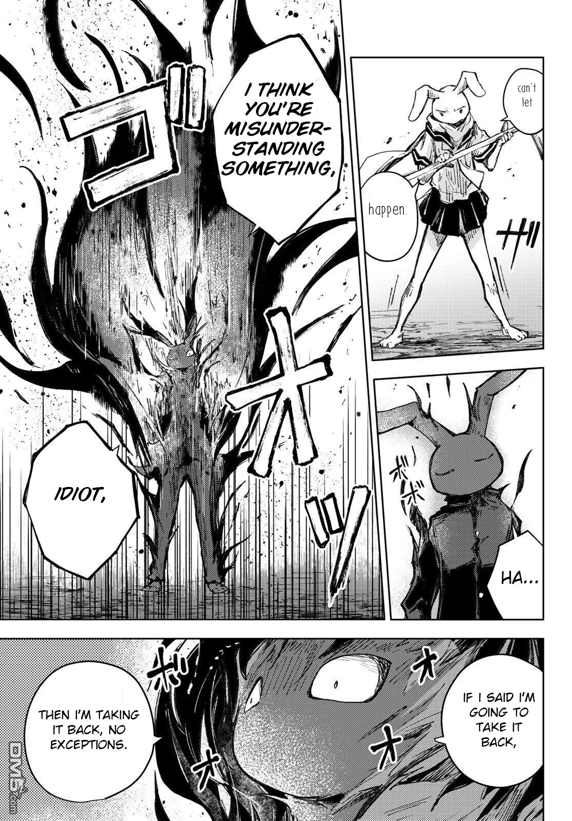 Peach Boy Riverside Chapter 27 page 13 - Chapter 27: rabbitman and rabbitman