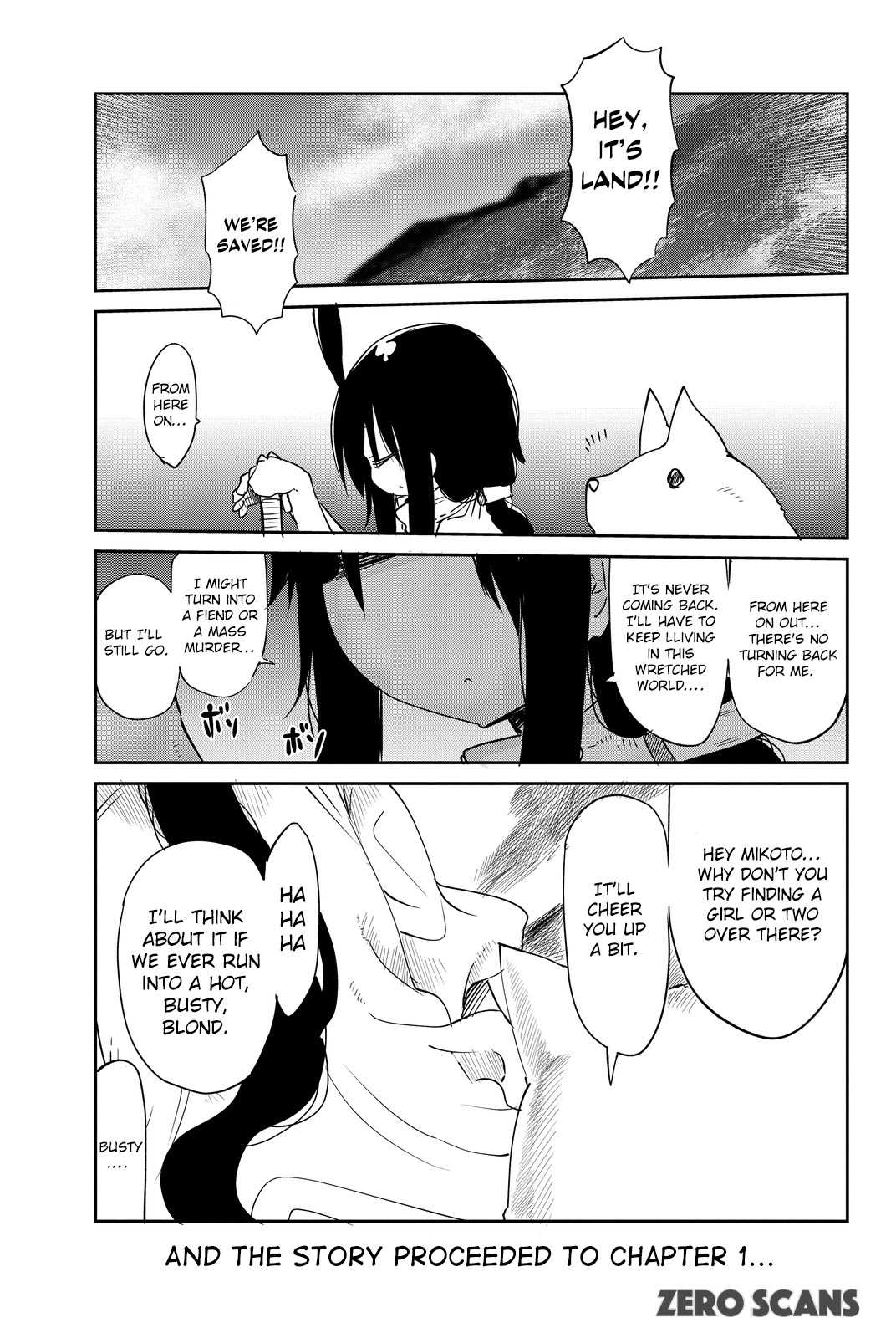 Peach Boy Riverside Chapter 3.5 page 8 - Chapter 3.5: Peach Boy On The Sea