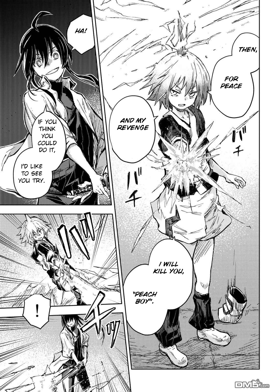 Peach Boy Riverside Chapter 32 page 13 - Chapter 32: hunters and breakers