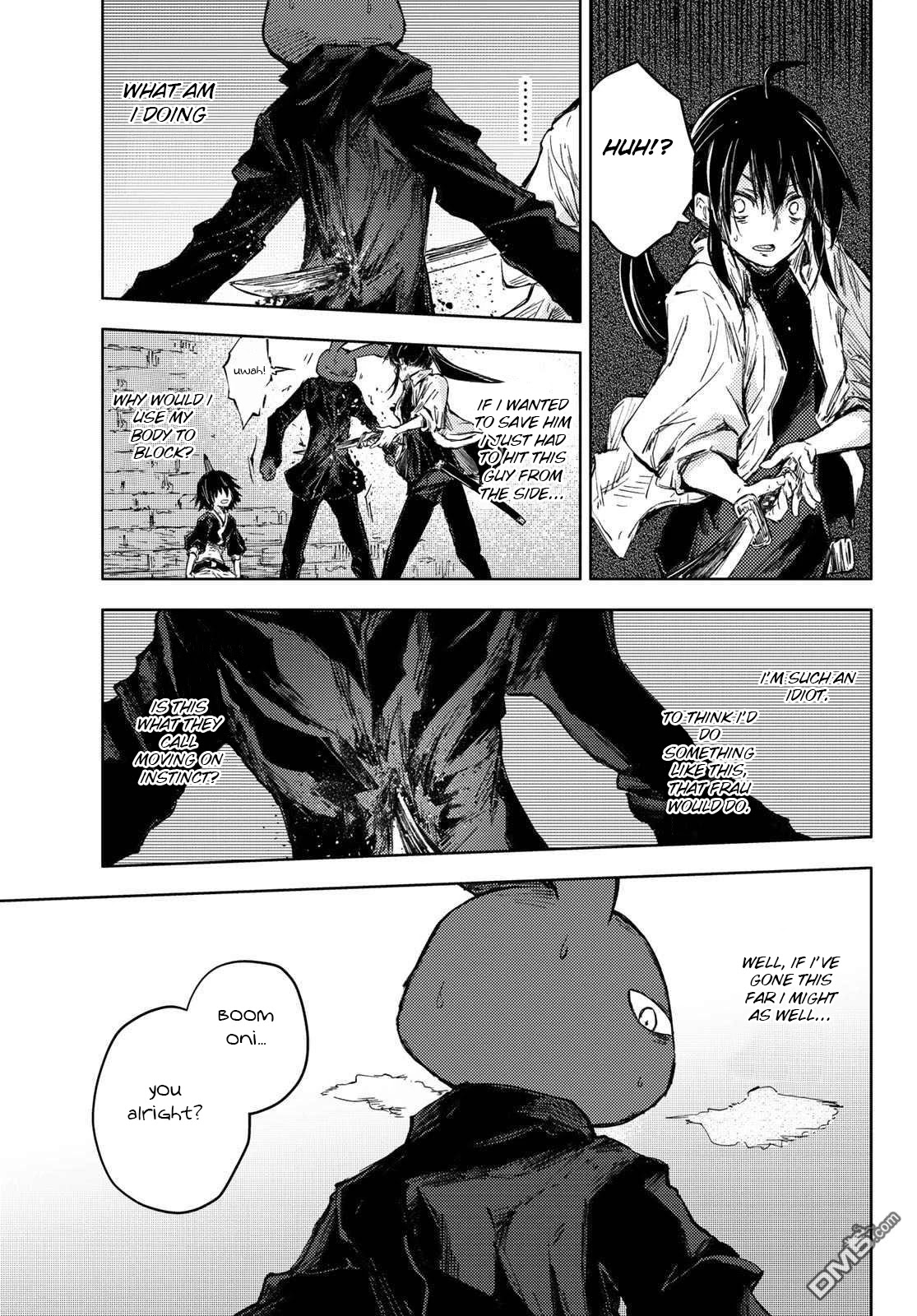 Peach Boy Riverside Chapter 32 page 19 - Chapter 32: hunters and breakers