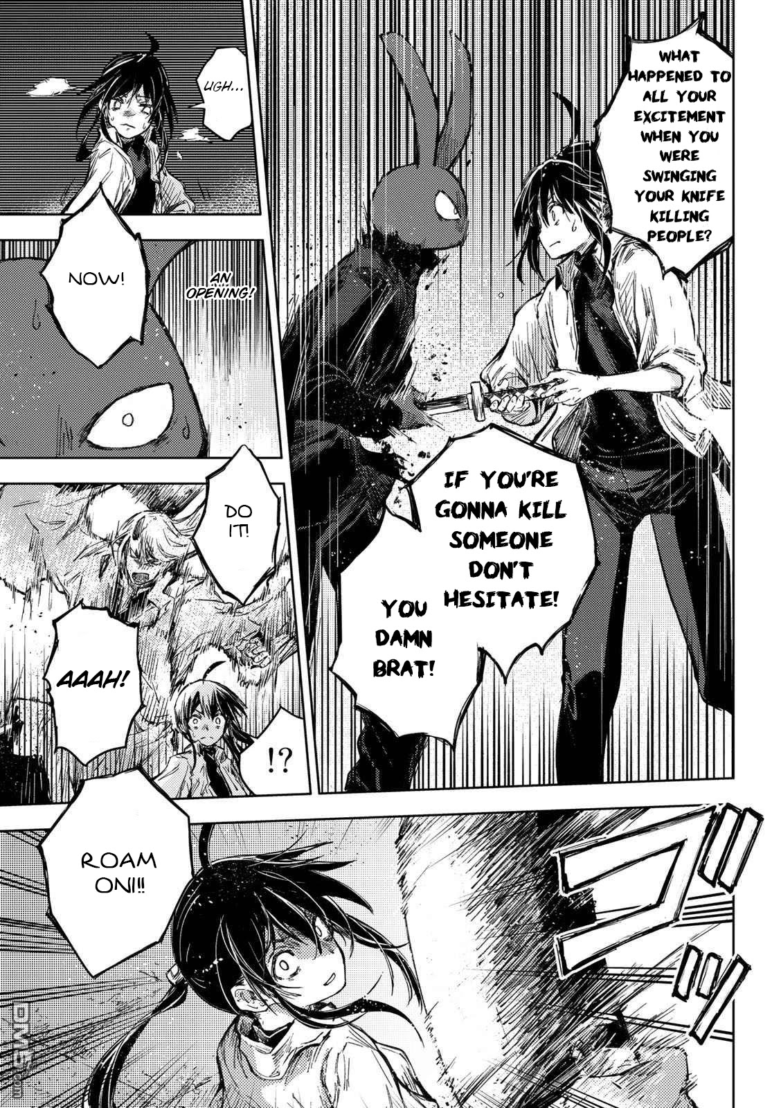 Peach Boy Riverside Chapter 32 page 21 - Chapter 32: hunters and breakers
