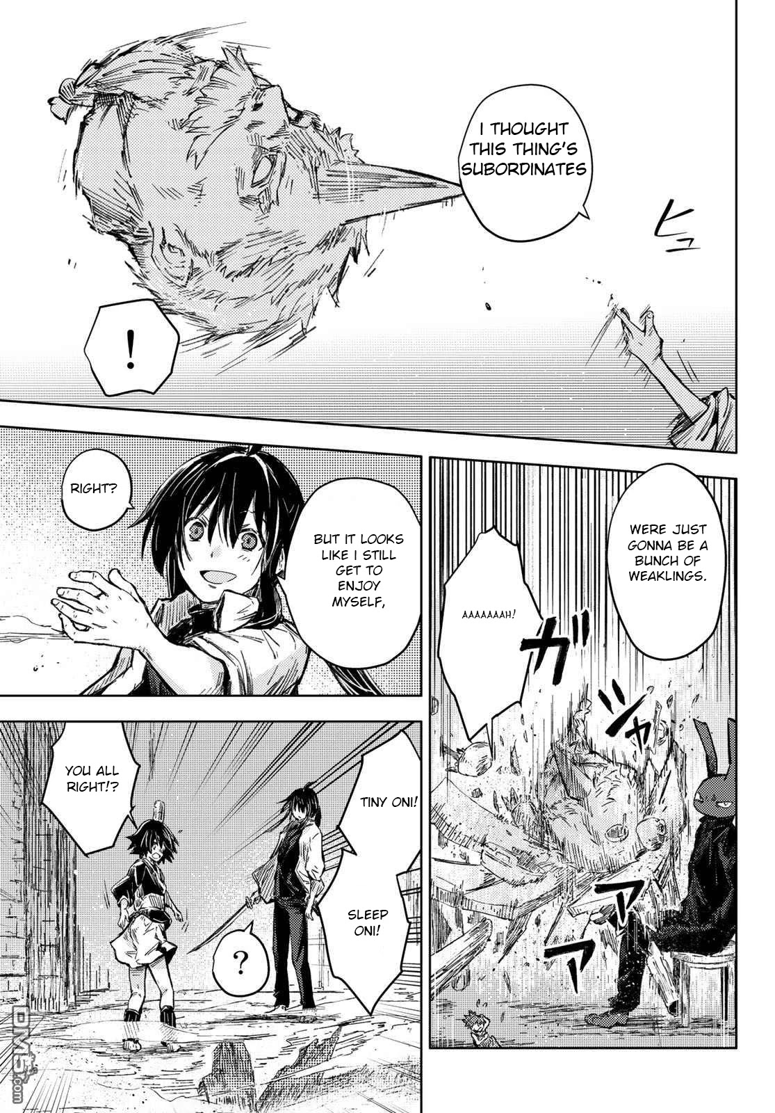Peach Boy Riverside Chapter 32 page 7 - Chapter 32: hunters and breakers