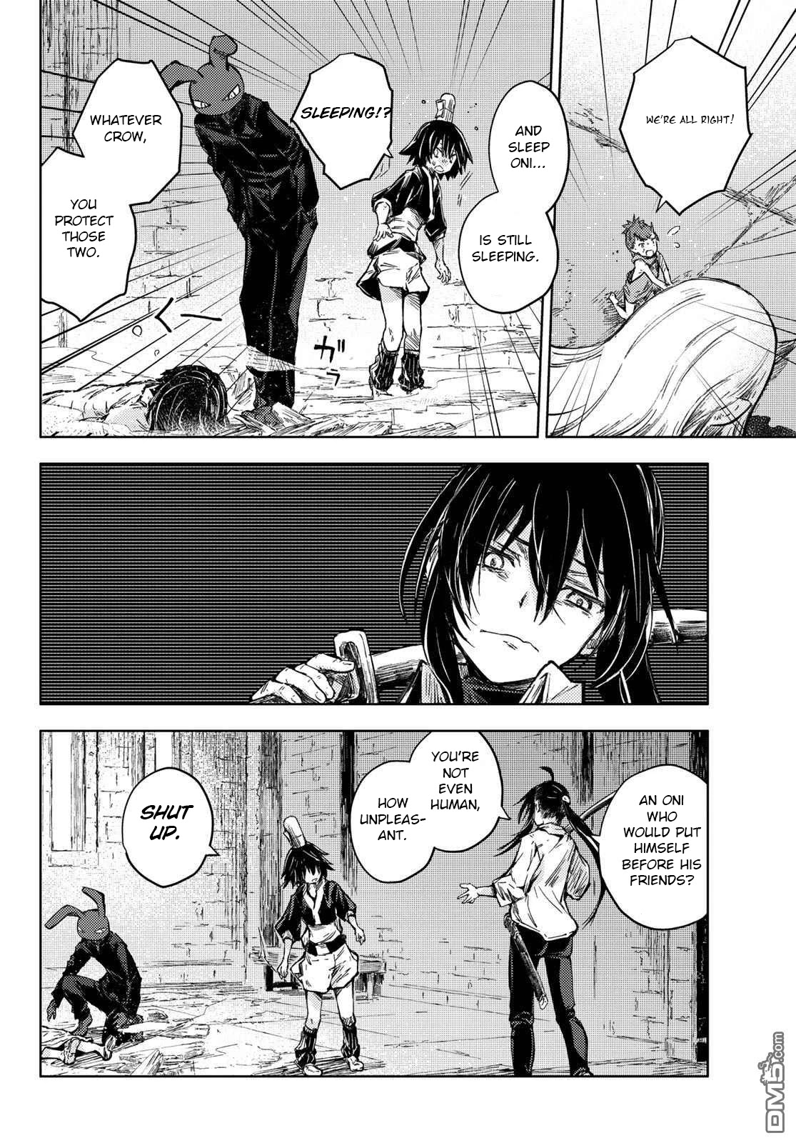 Peach Boy Riverside Chapter 32 page 8 - Chapter 32: hunters and breakers
