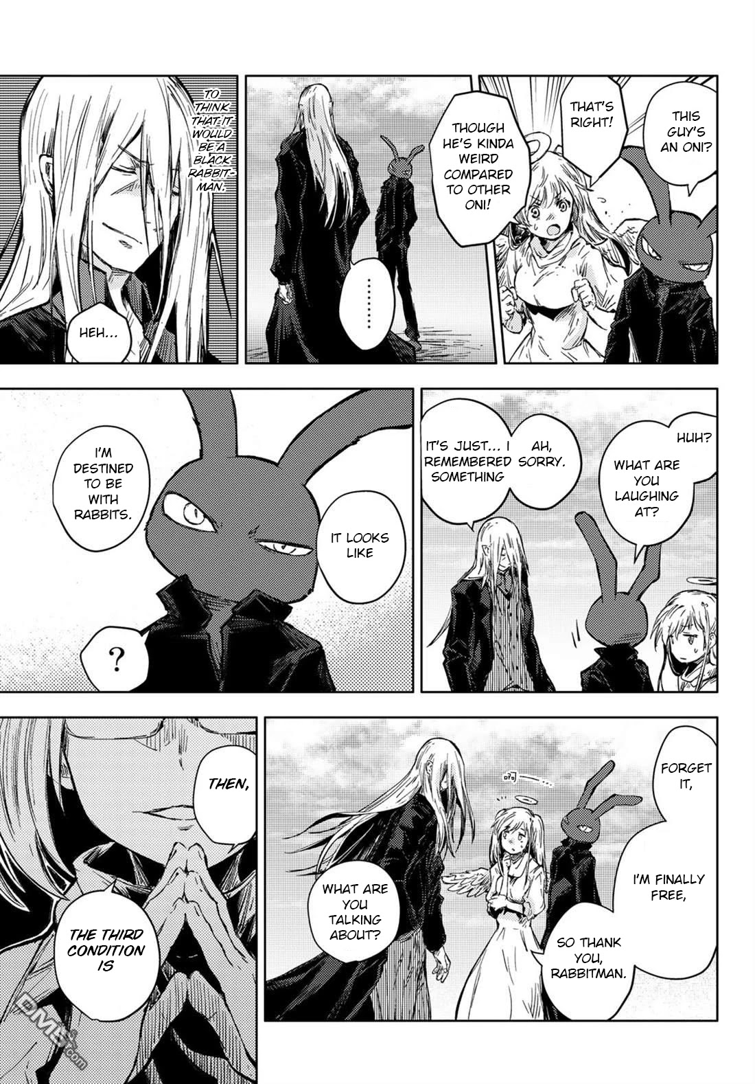 Peach Boy Riverside Chapter 33 page 19 - Chapter 33: crow and demon king