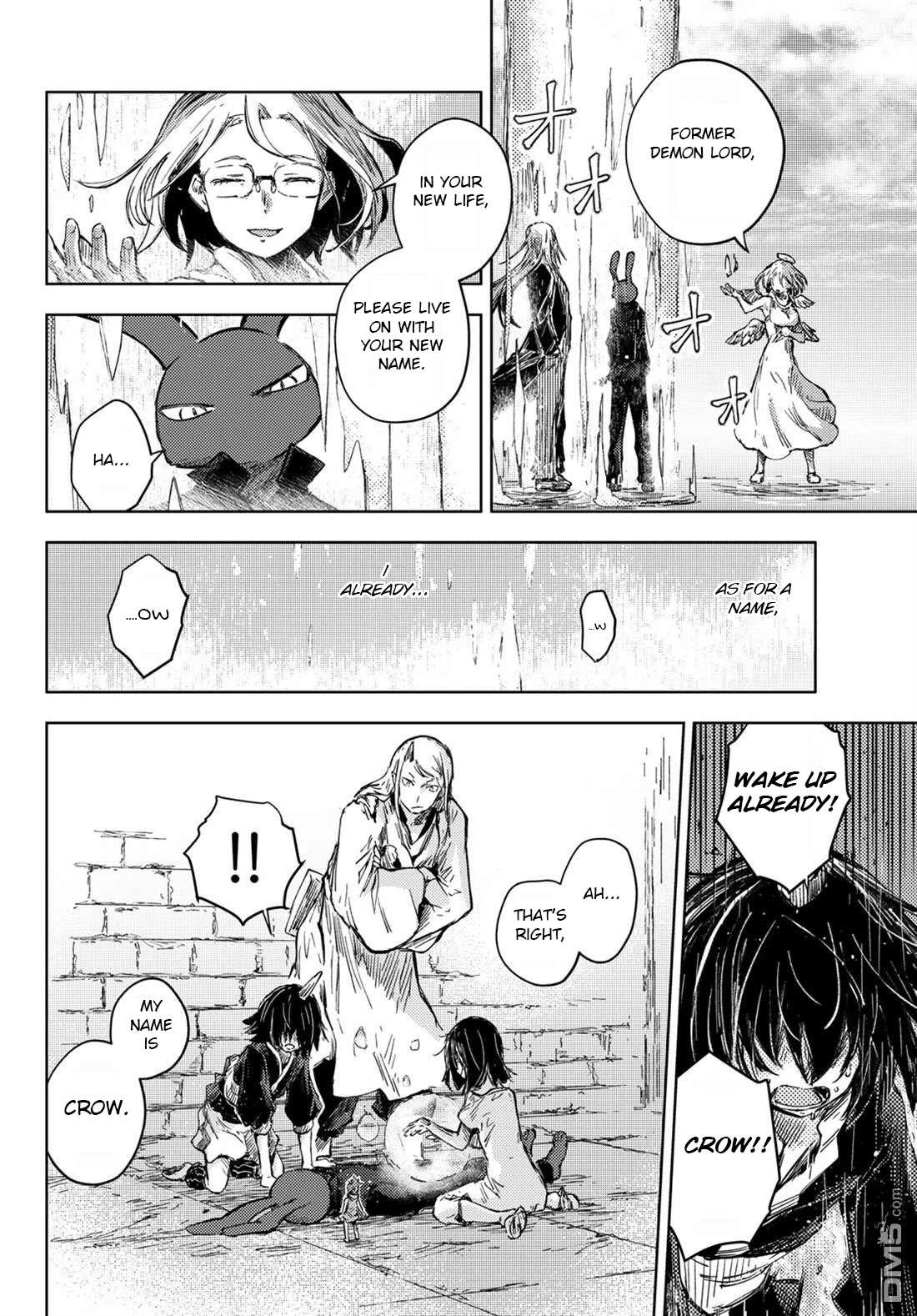 Peach Boy Riverside Chapter 33 page 22 - Chapter 33: crow and demon king