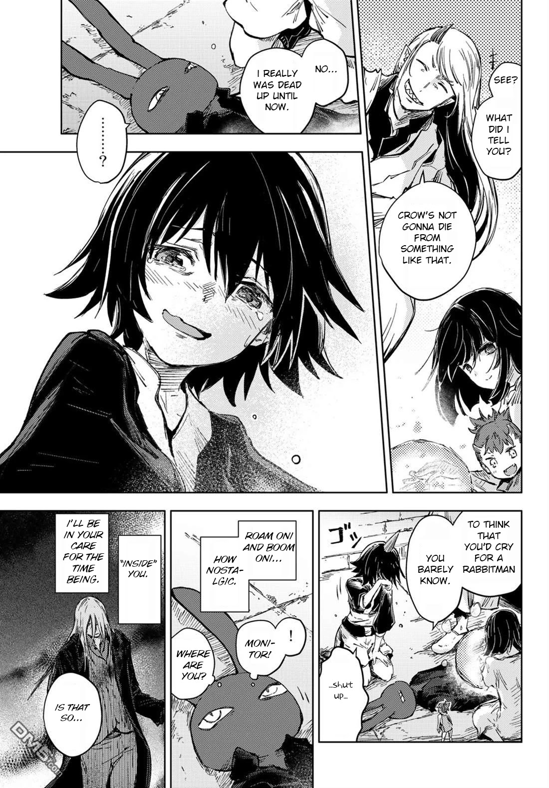 Peach Boy Riverside Chapter 33 page 23 - Chapter 33: crow and demon king