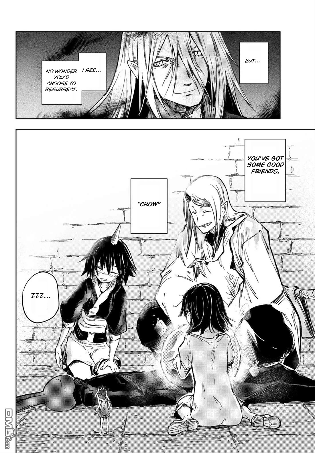 Peach Boy Riverside Chapter 33 page 24 - Chapter 33: crow and demon king