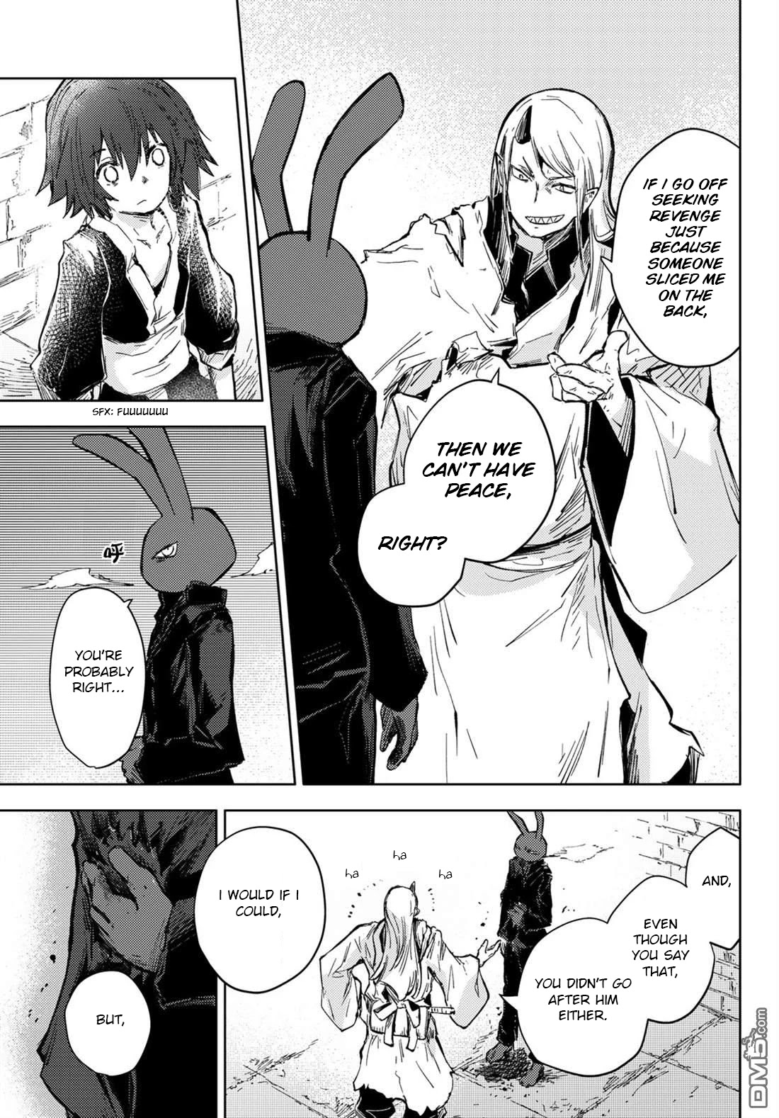 Peach Boy Riverside Chapter 33 page 5 - Chapter 33: crow and demon king