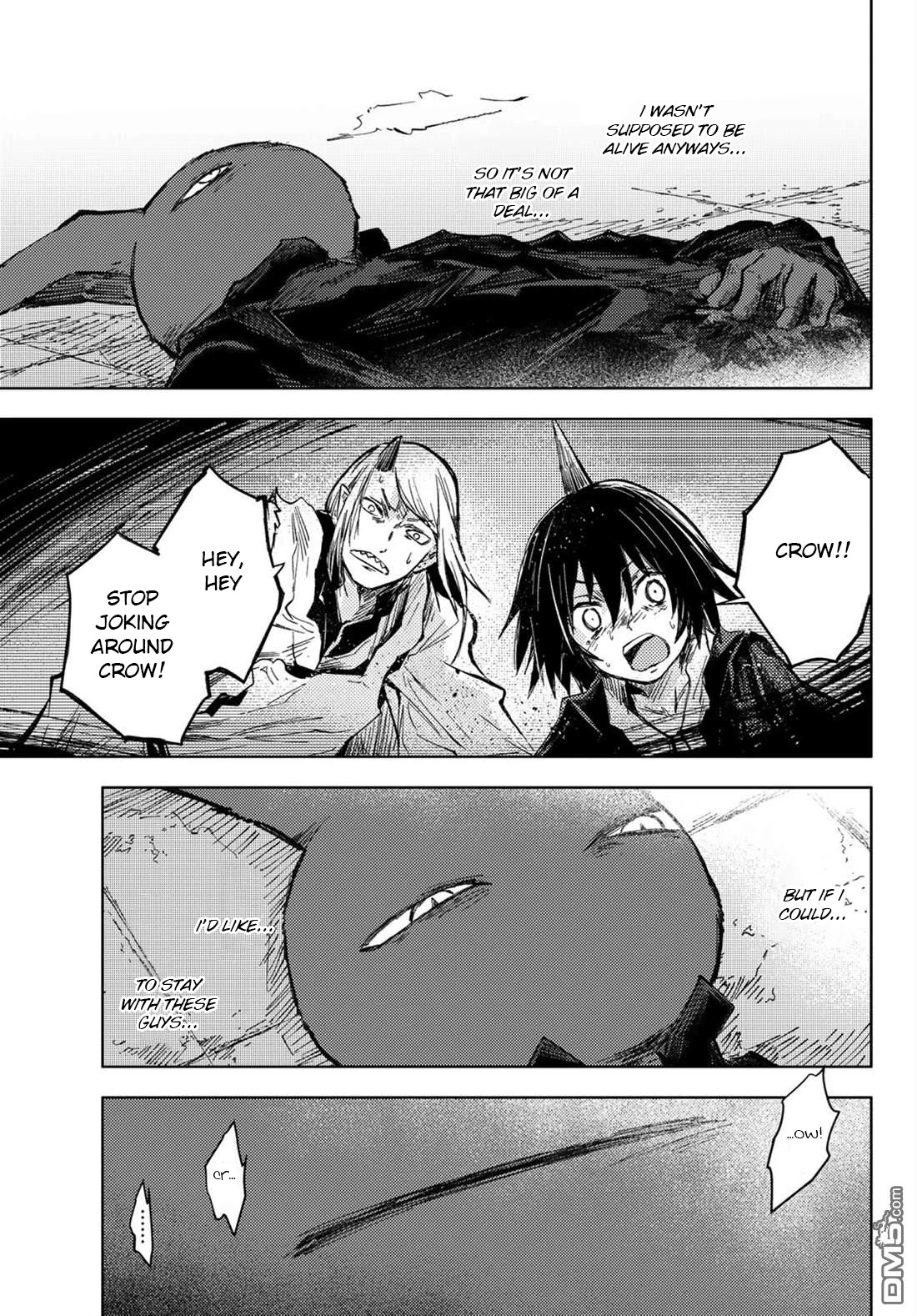 Peach Boy Riverside Chapter 33 page 7 - Chapter 33: crow and demon king