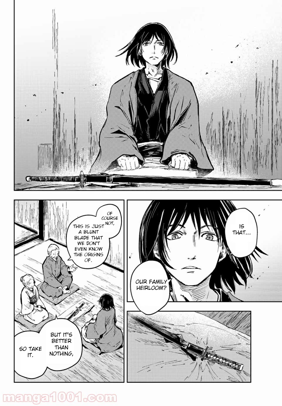 Peach Boy Riverside Chapter 34 page 10 - Chapter 34: mikoto and sword