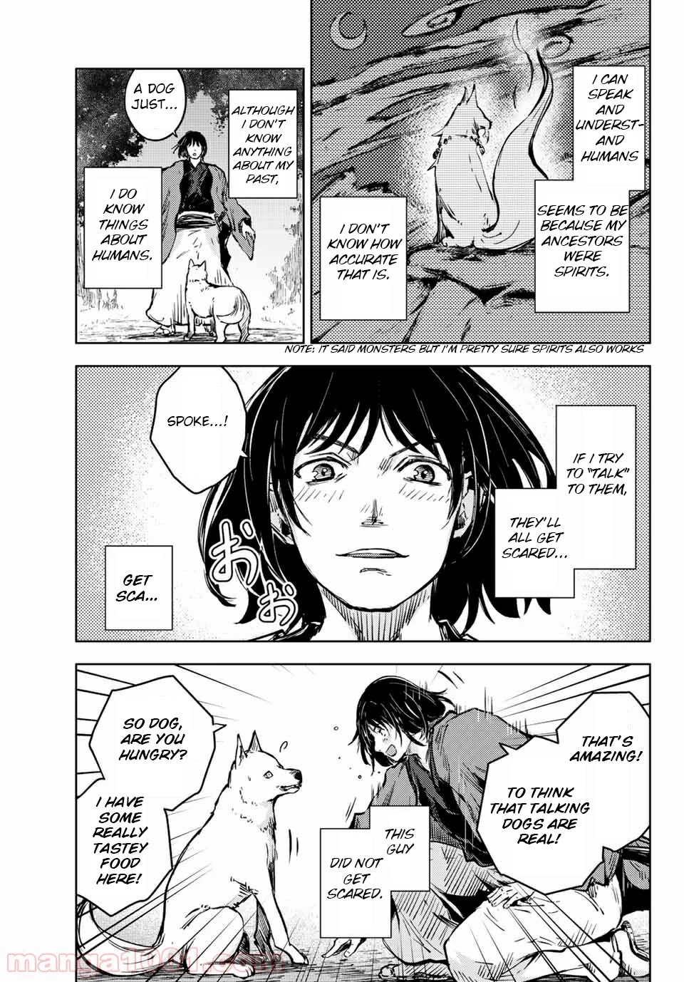 Peach Boy Riverside Chapter 34 page 13 - Chapter 34: mikoto and sword