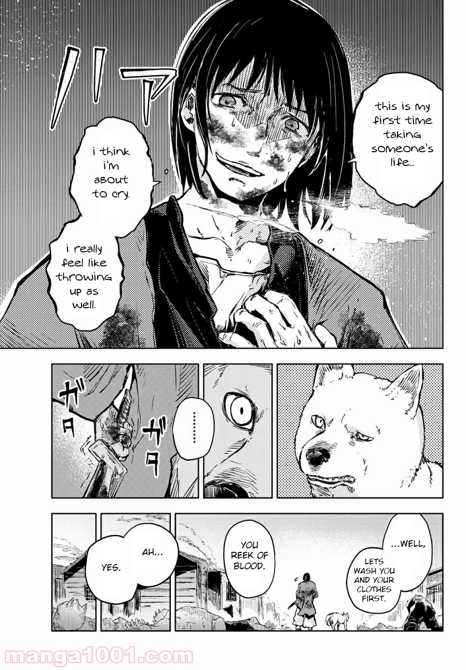 Peach Boy Riverside Chapter 34 page 23 - Chapter 34: mikoto and sword
