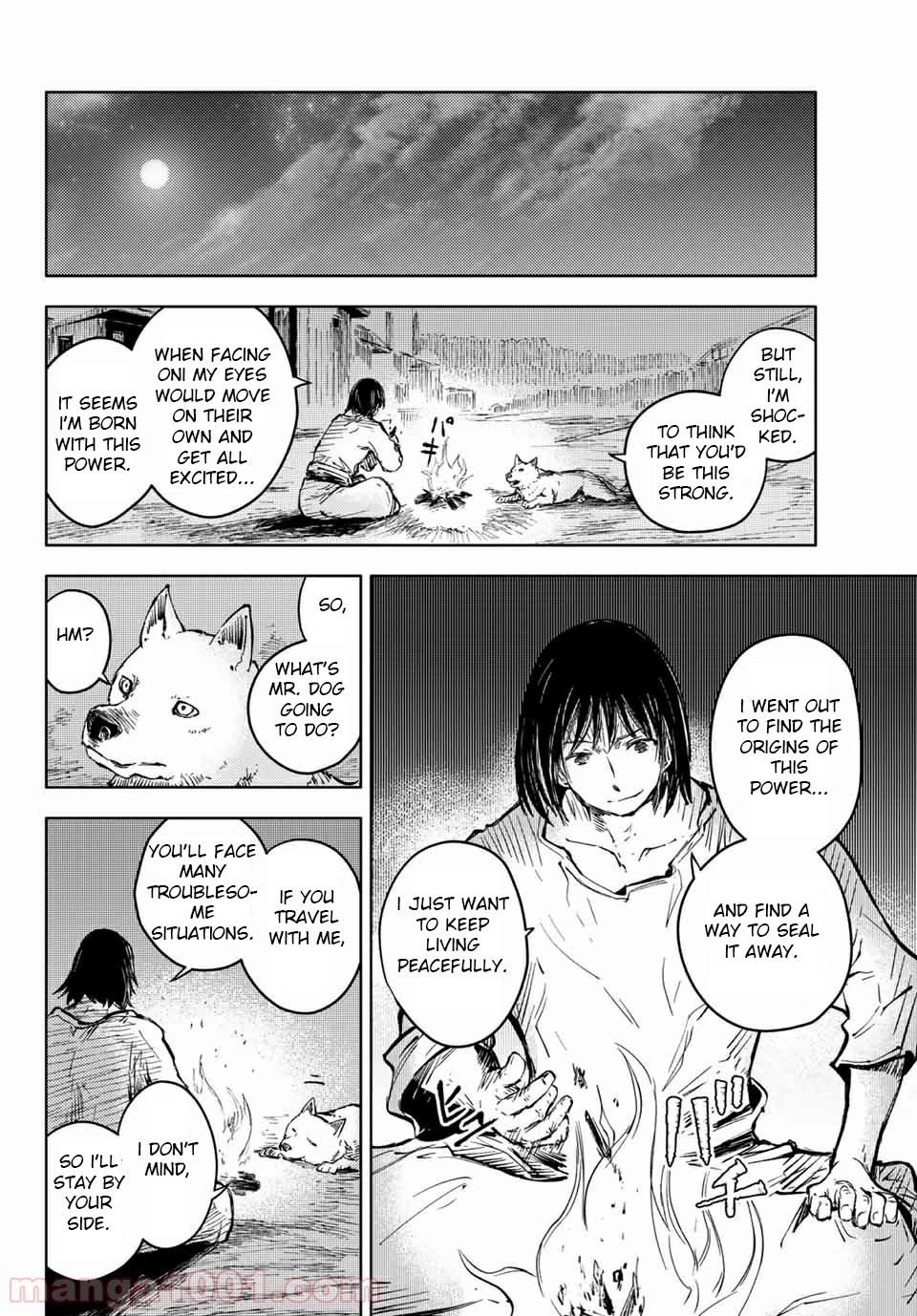 Peach Boy Riverside Chapter 34 page 24 - Chapter 34: mikoto and sword