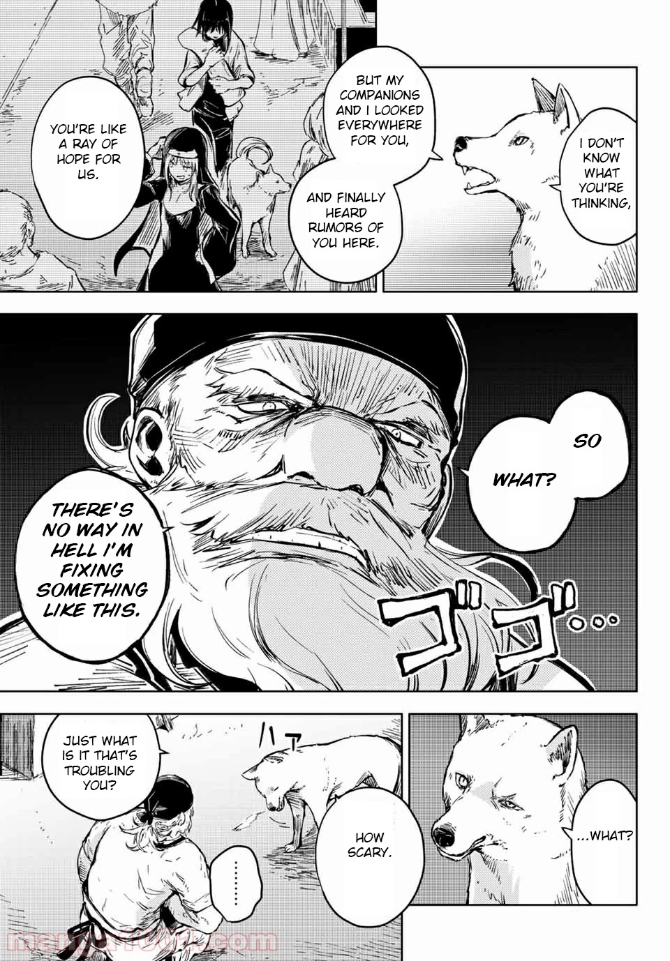 Peach Boy Riverside Chapter 34 page 7 - Chapter 34: mikoto and sword