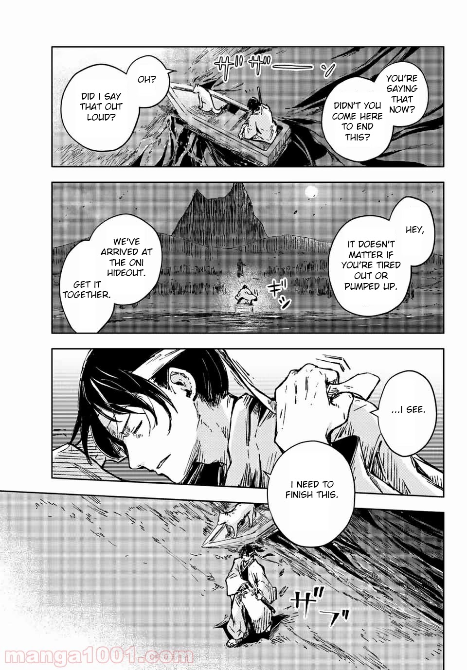 Peach Boy Riverside Chapter 35.1 page 11 - Chapter 35.1 - 35.2: mikoto and "oni killing"