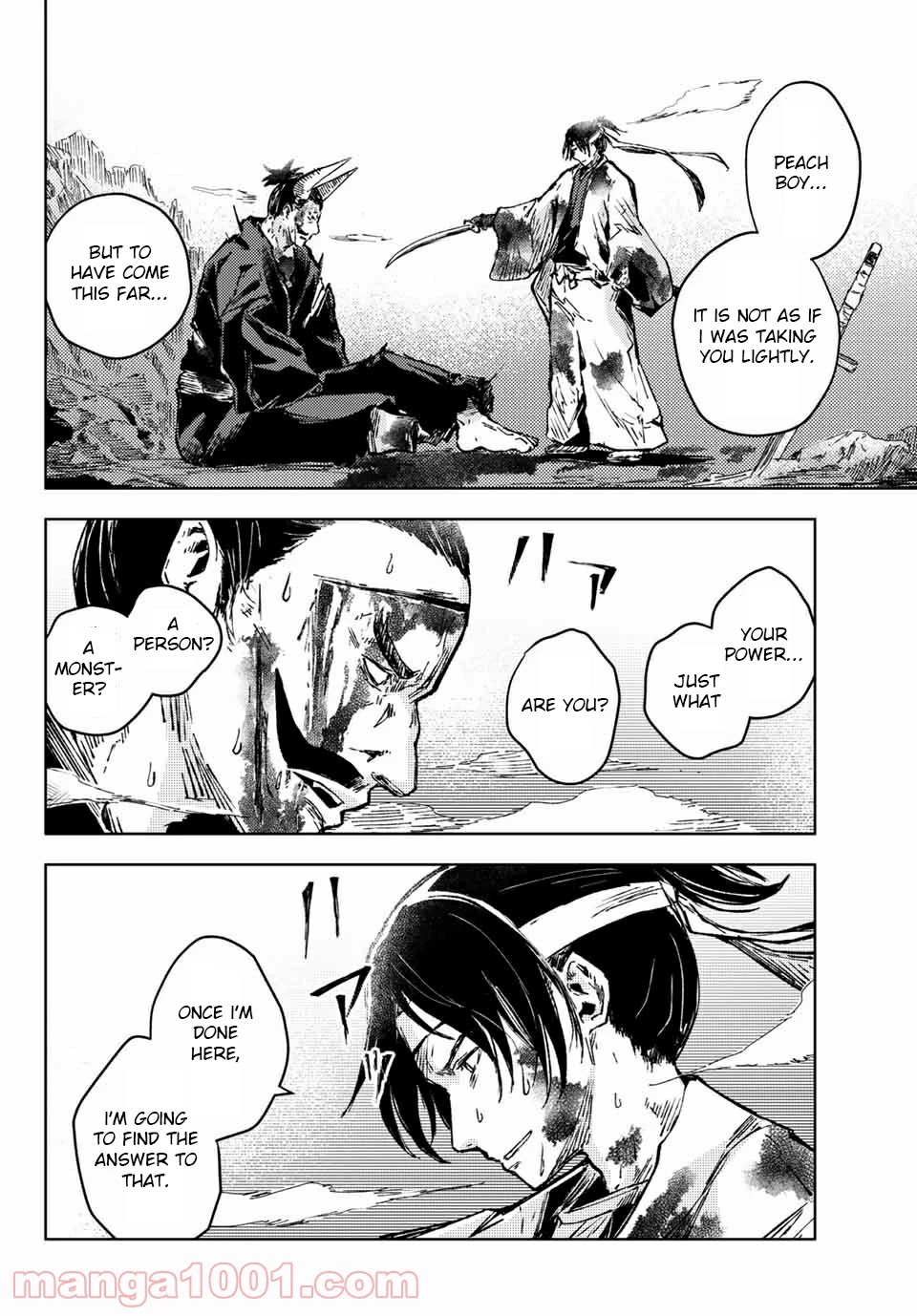 Peach Boy Riverside Chapter 35.1 page 15 - Chapter 35.1 - 35.2: mikoto and "oni killing"