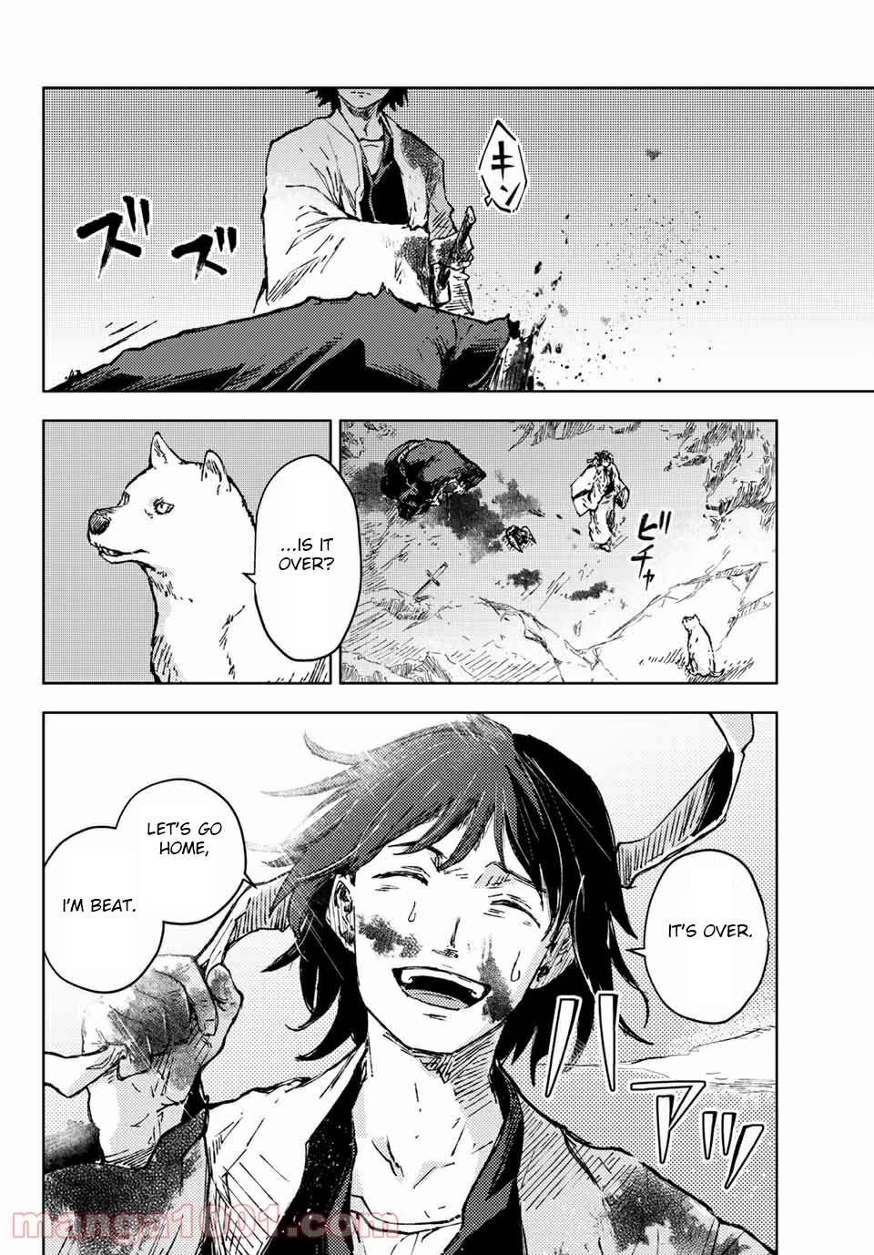 Peach Boy Riverside Chapter 35.1 page 17 - Chapter 35.1 - 35.2: mikoto and "oni killing"